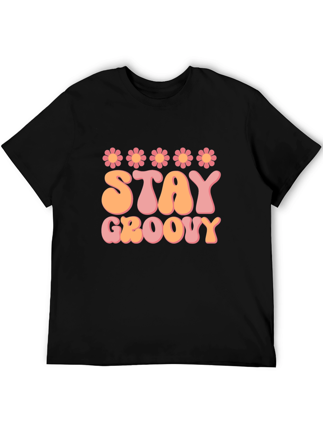 Stay Groovy Retro Graphic Tee