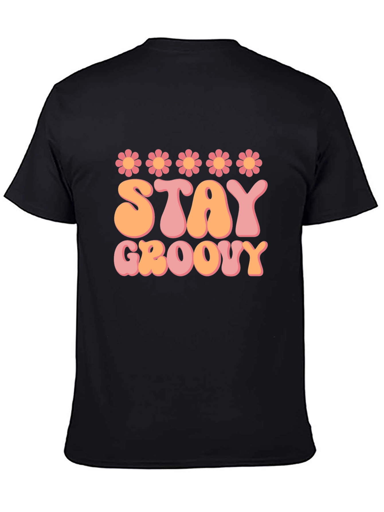 Stay Groovy Retro Graphic Tee