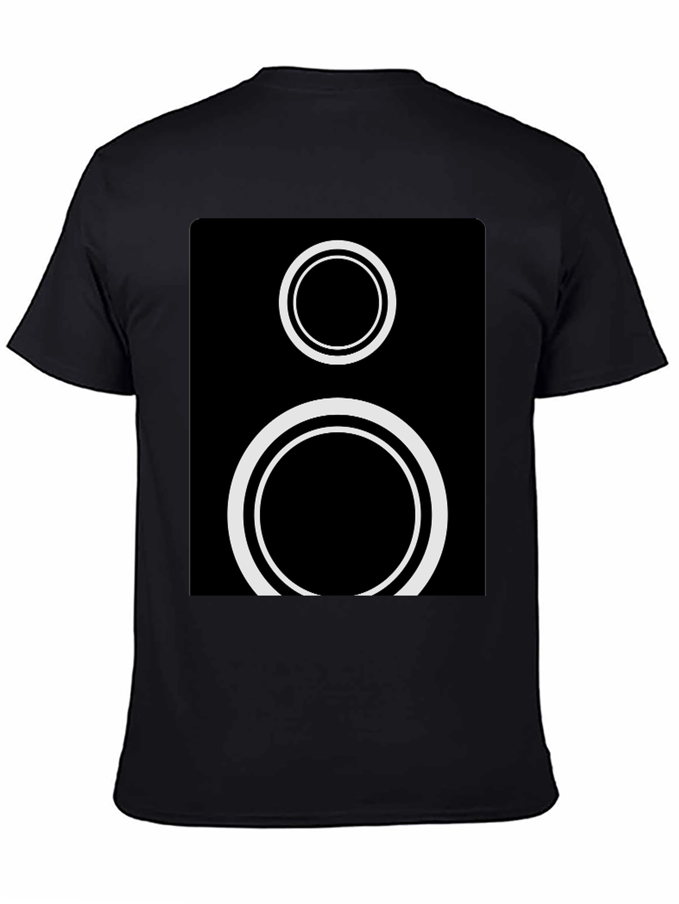 Minimalist Speaker Graphic Tee - Modern Style