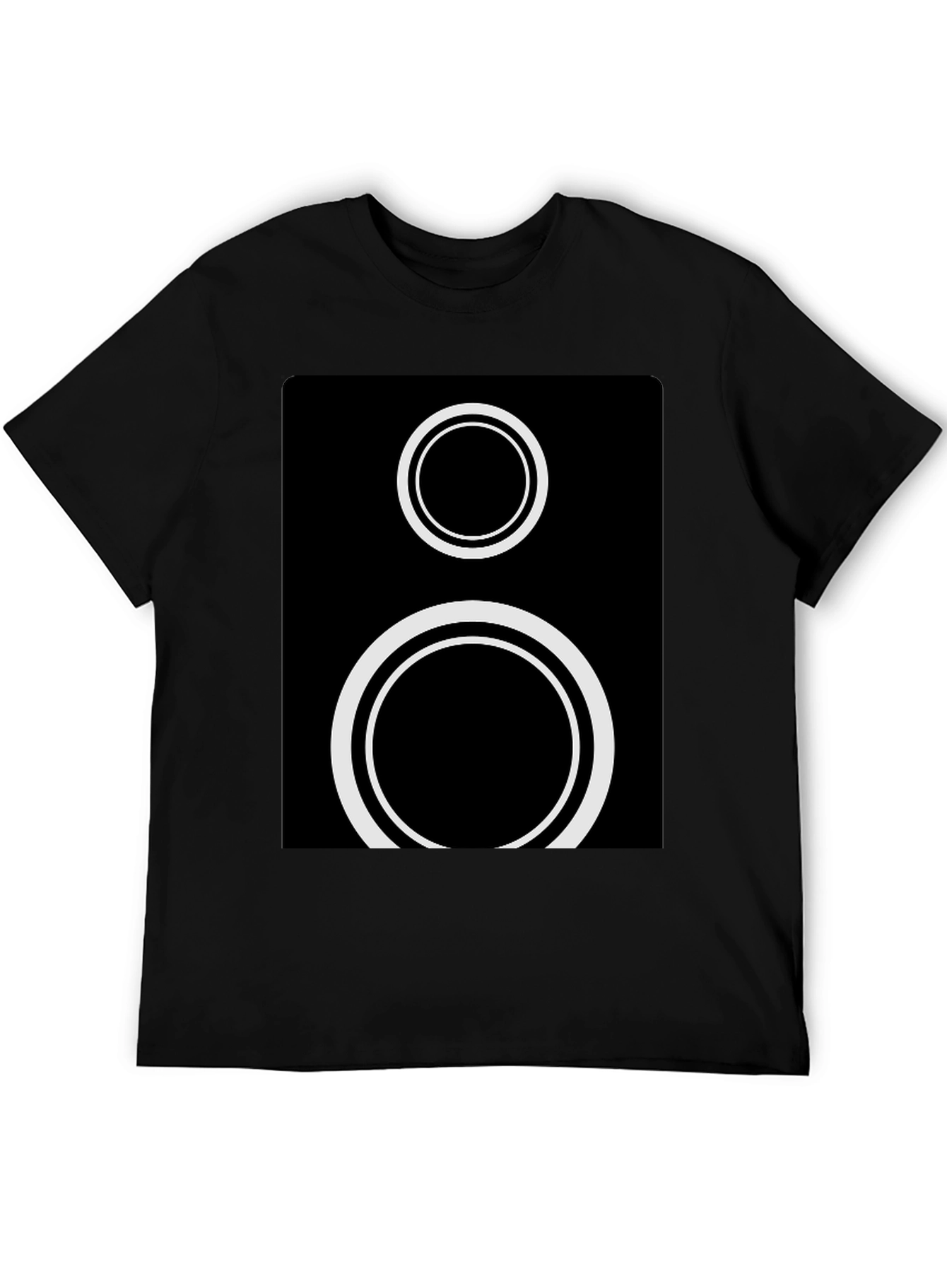 Minimalist Speaker Graphic Tee - Modern Style