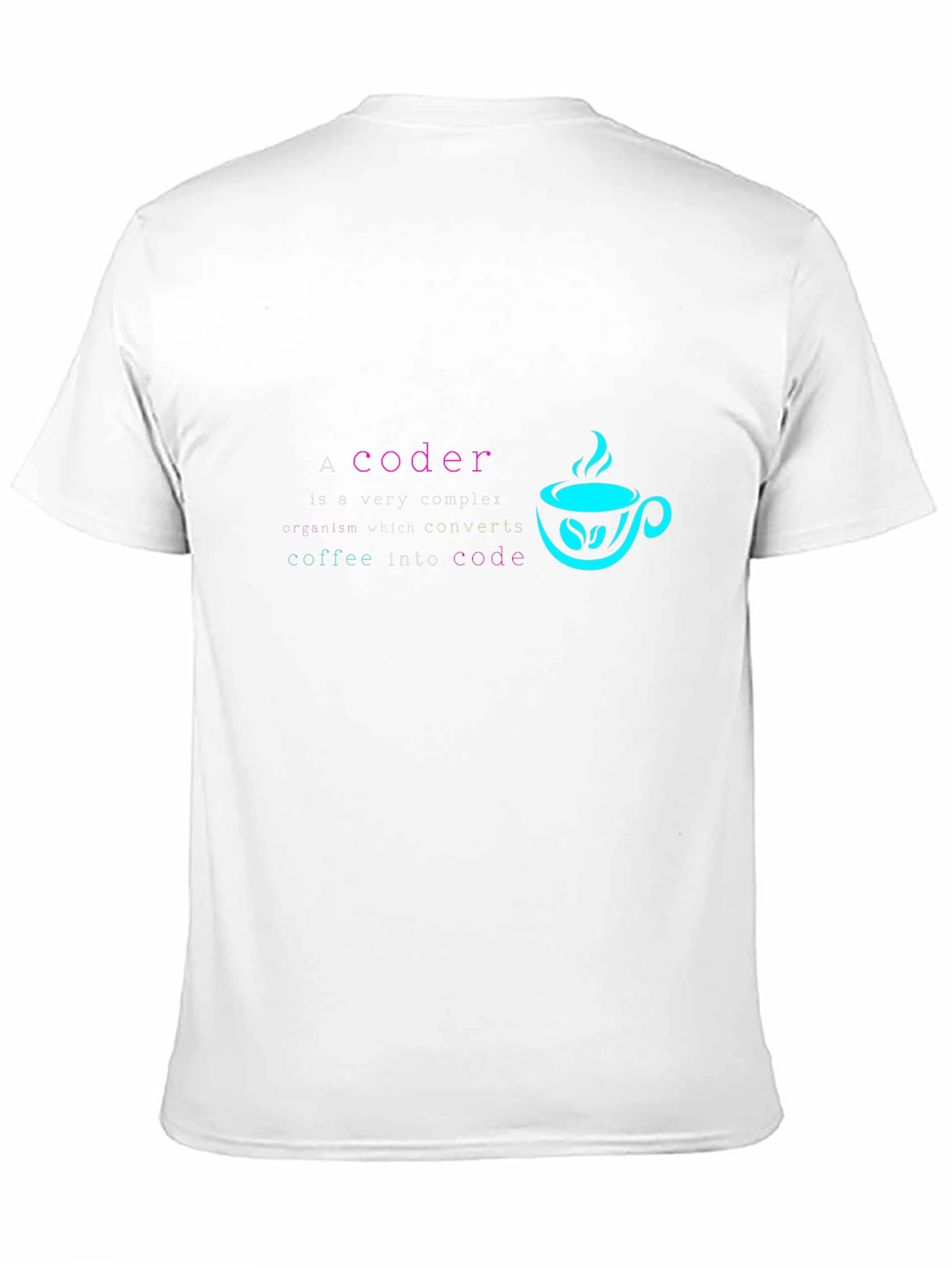 Coder Coffee T-Shirt - Turn Coffee into Code!