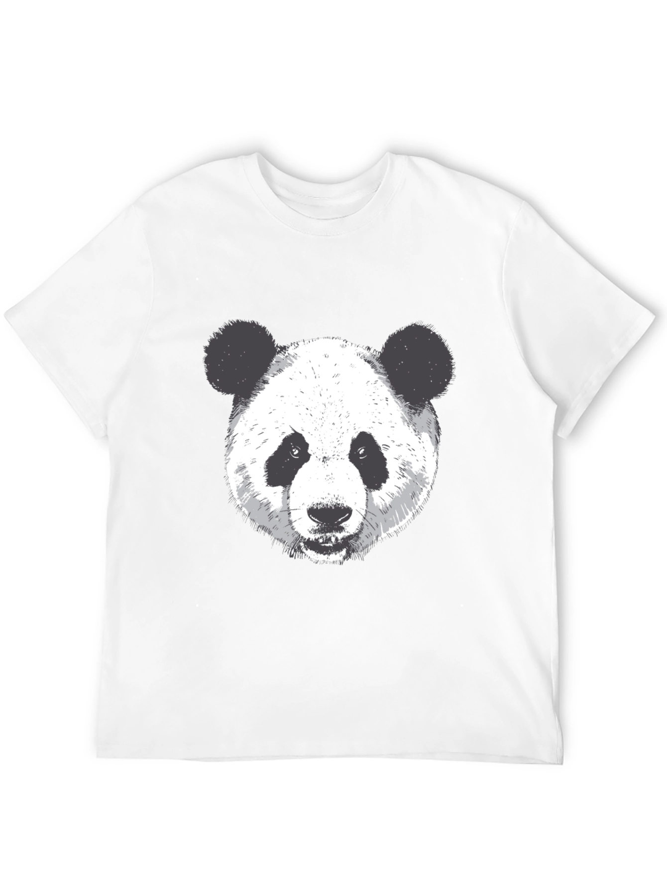 Panda Graphic Black T-Shirt