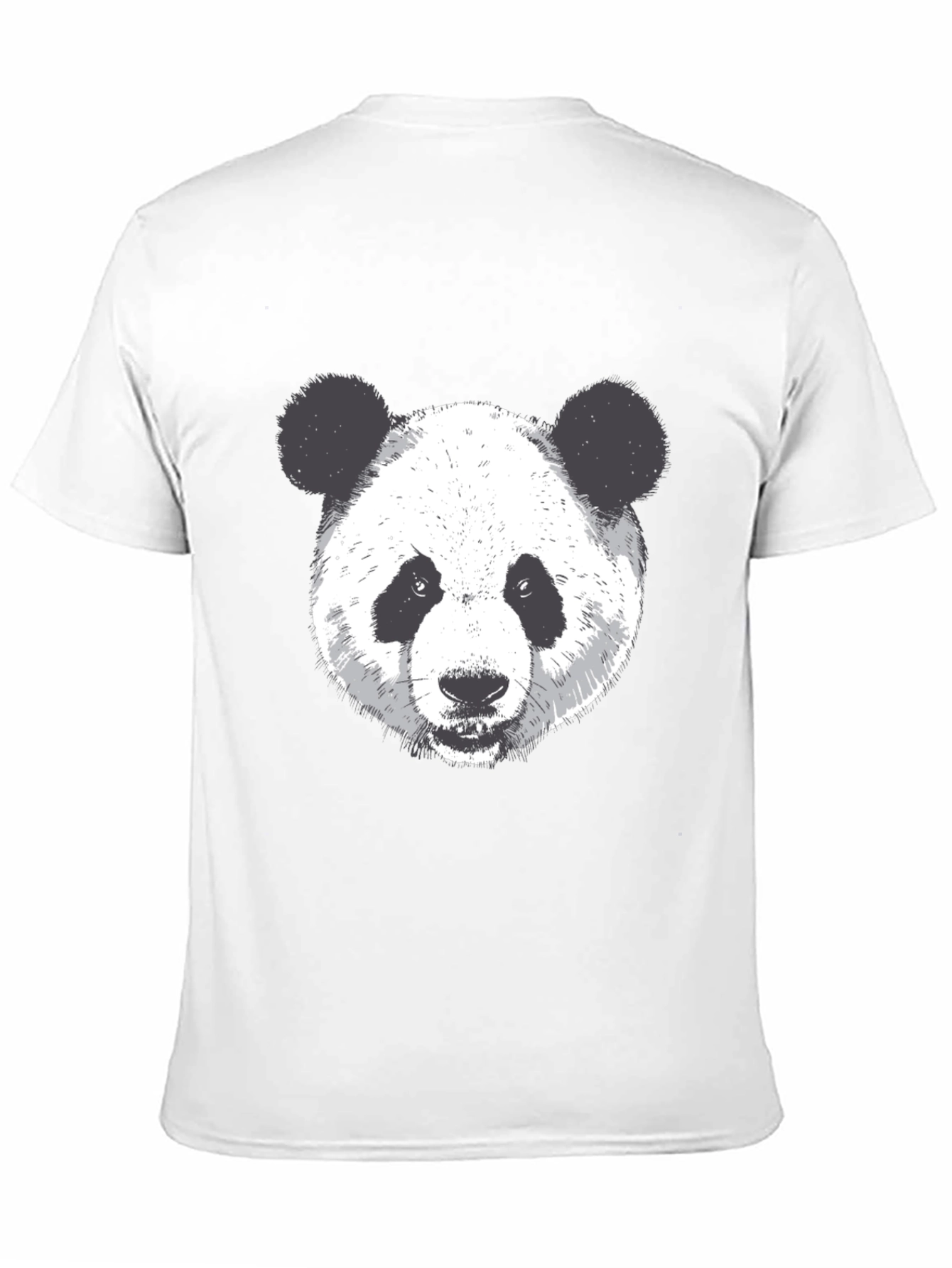 Panda Graphic Black T-Shirt