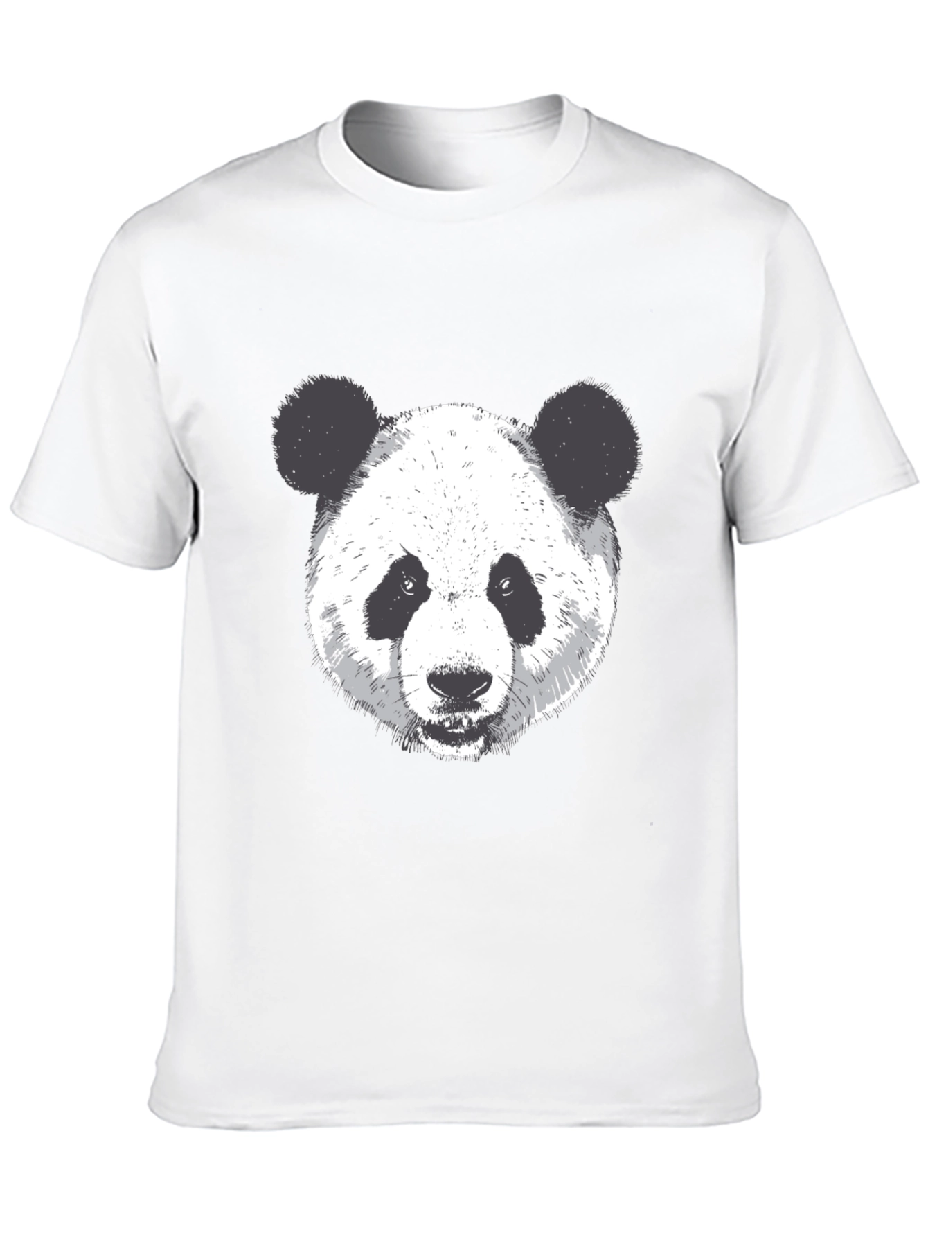 Panda Graphic Black T-Shirt