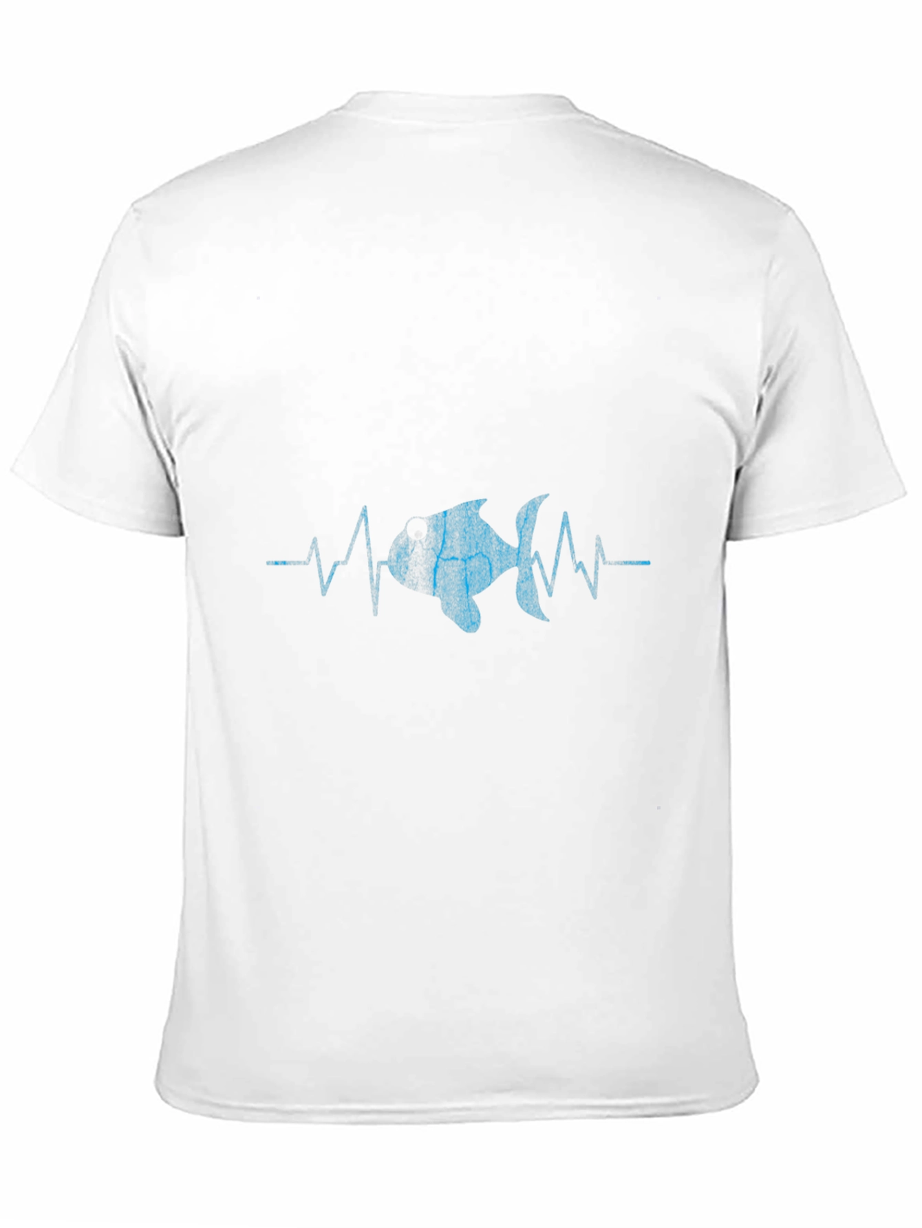 Fish Heartbeat Graphic T-Shirt - Cool & Unique Design!
