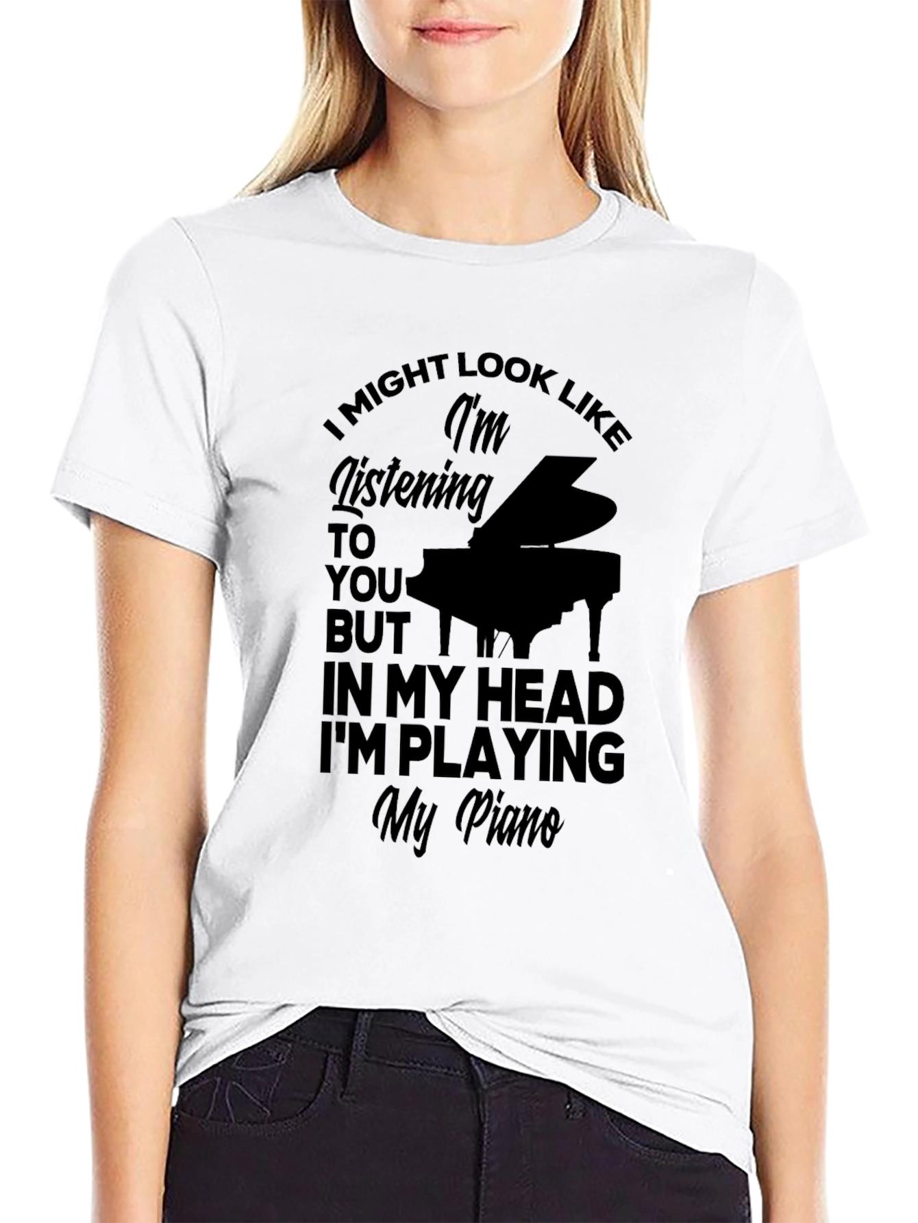 Im Playing My Piano T-Shirt