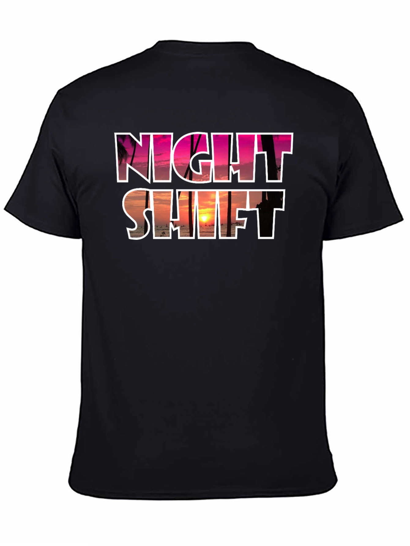 Night Shift Sunset Graphic Tee