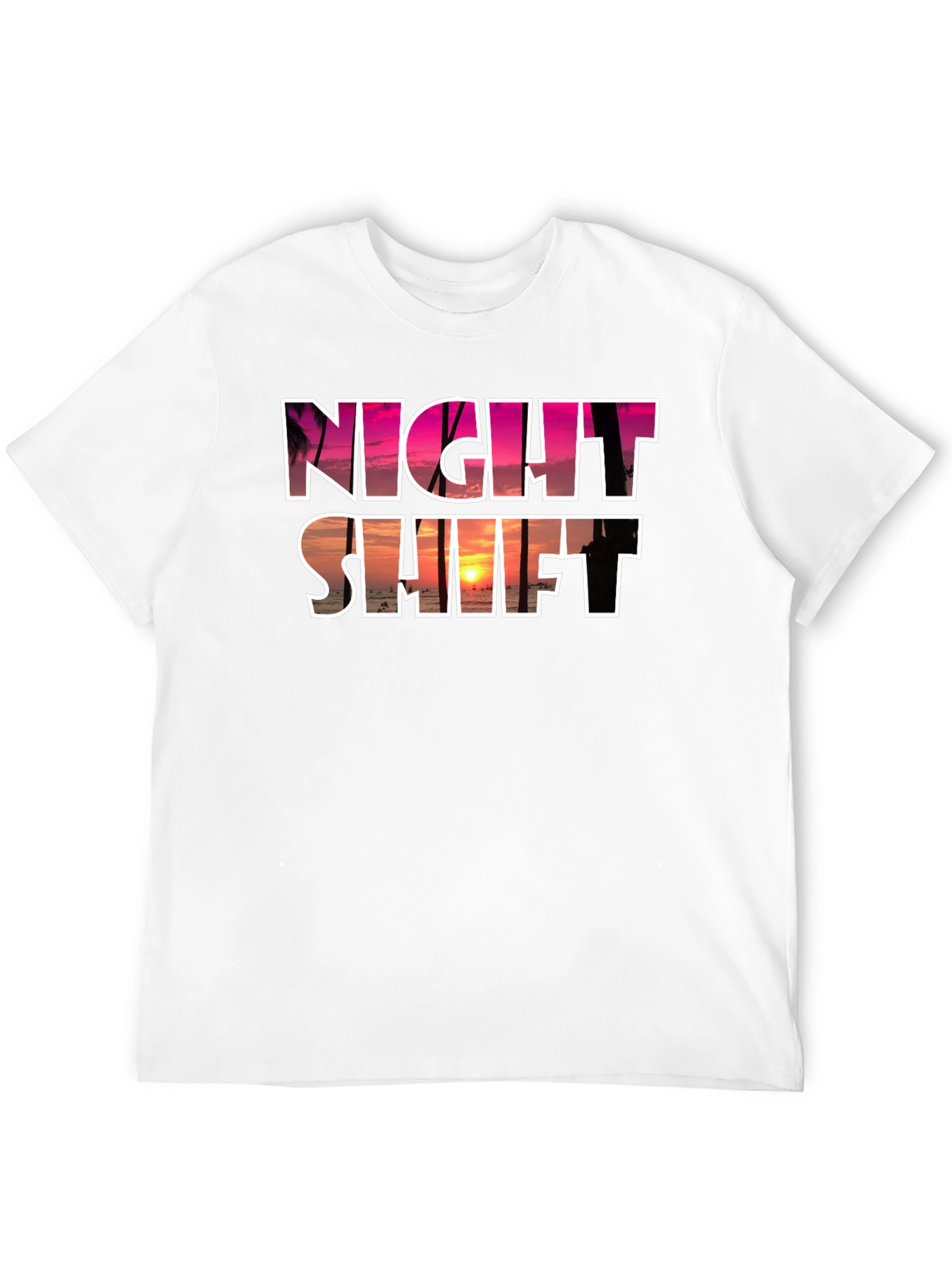 Night Shift Sunset Graphic Tee