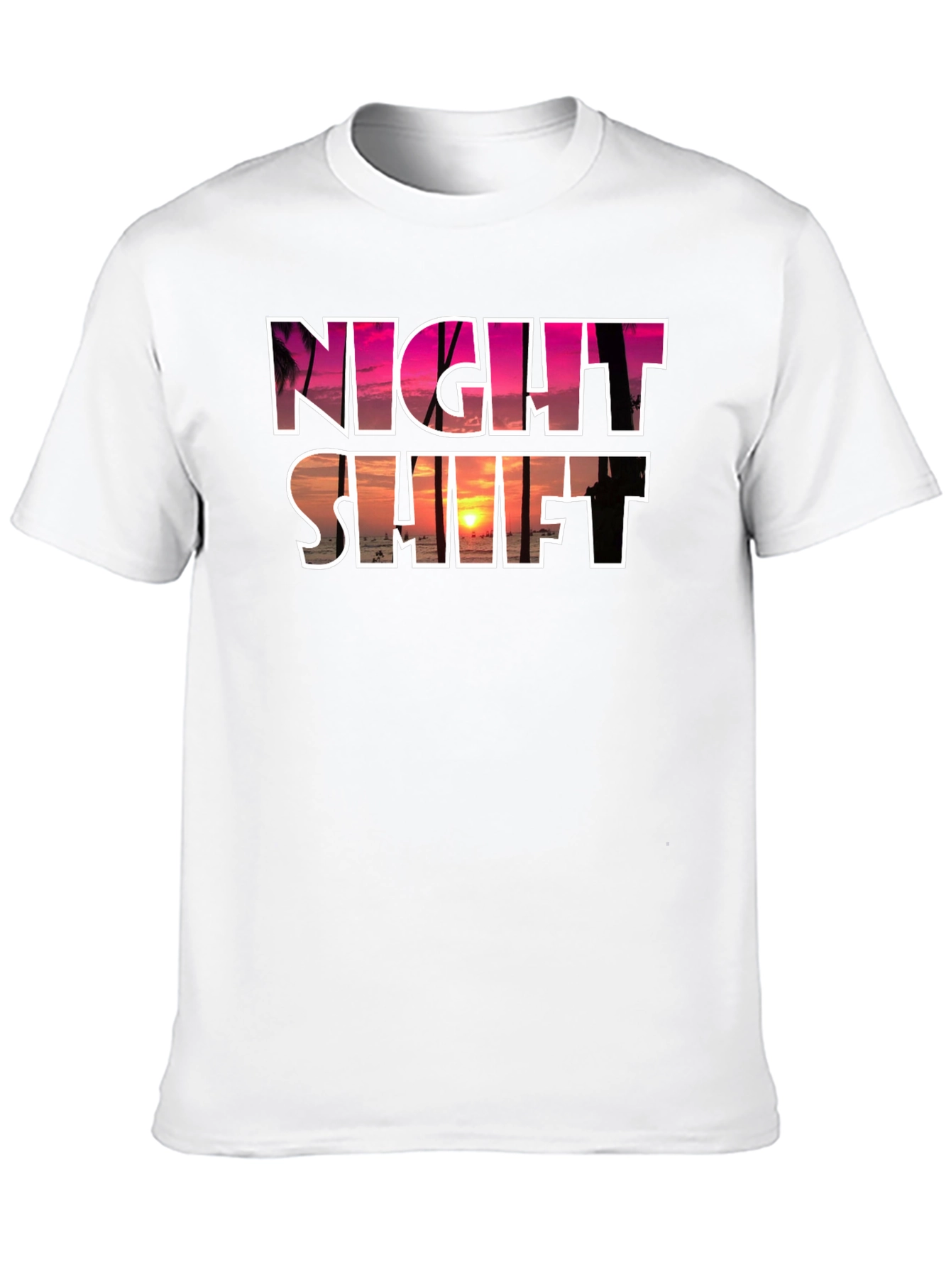 Night Shift Sunset Graphic Tee