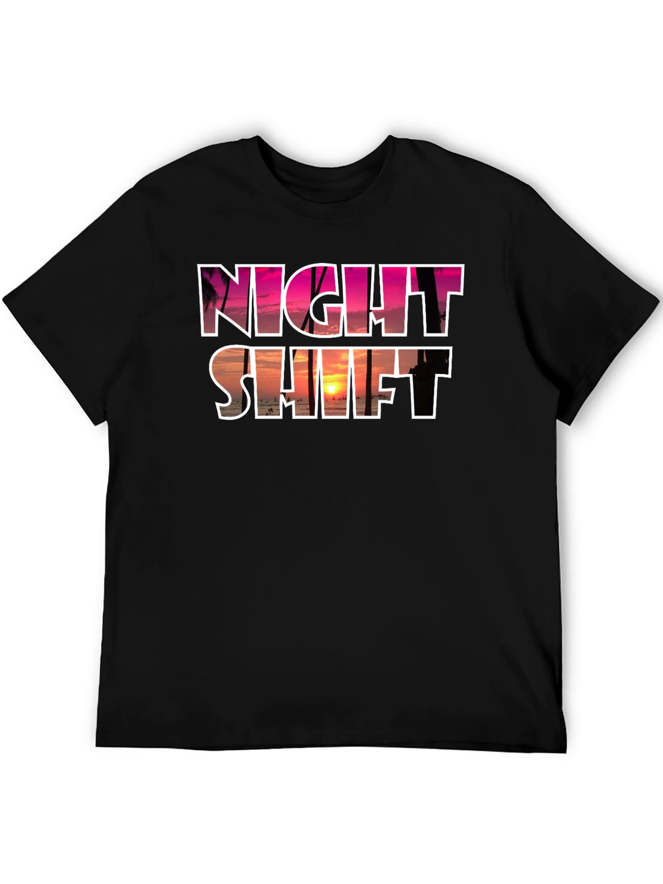 Night Shift Sunset Graphic Tee
