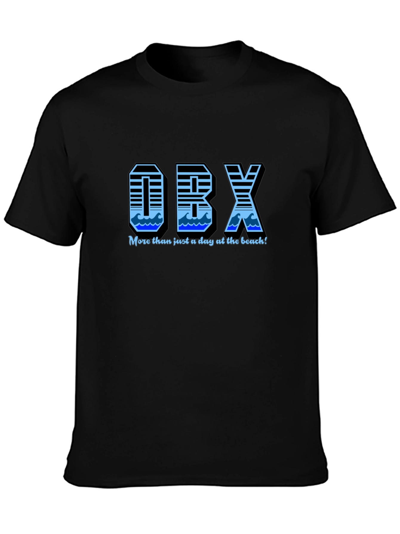 OBX Wave Graphic Tee - Beach Life Vibes!