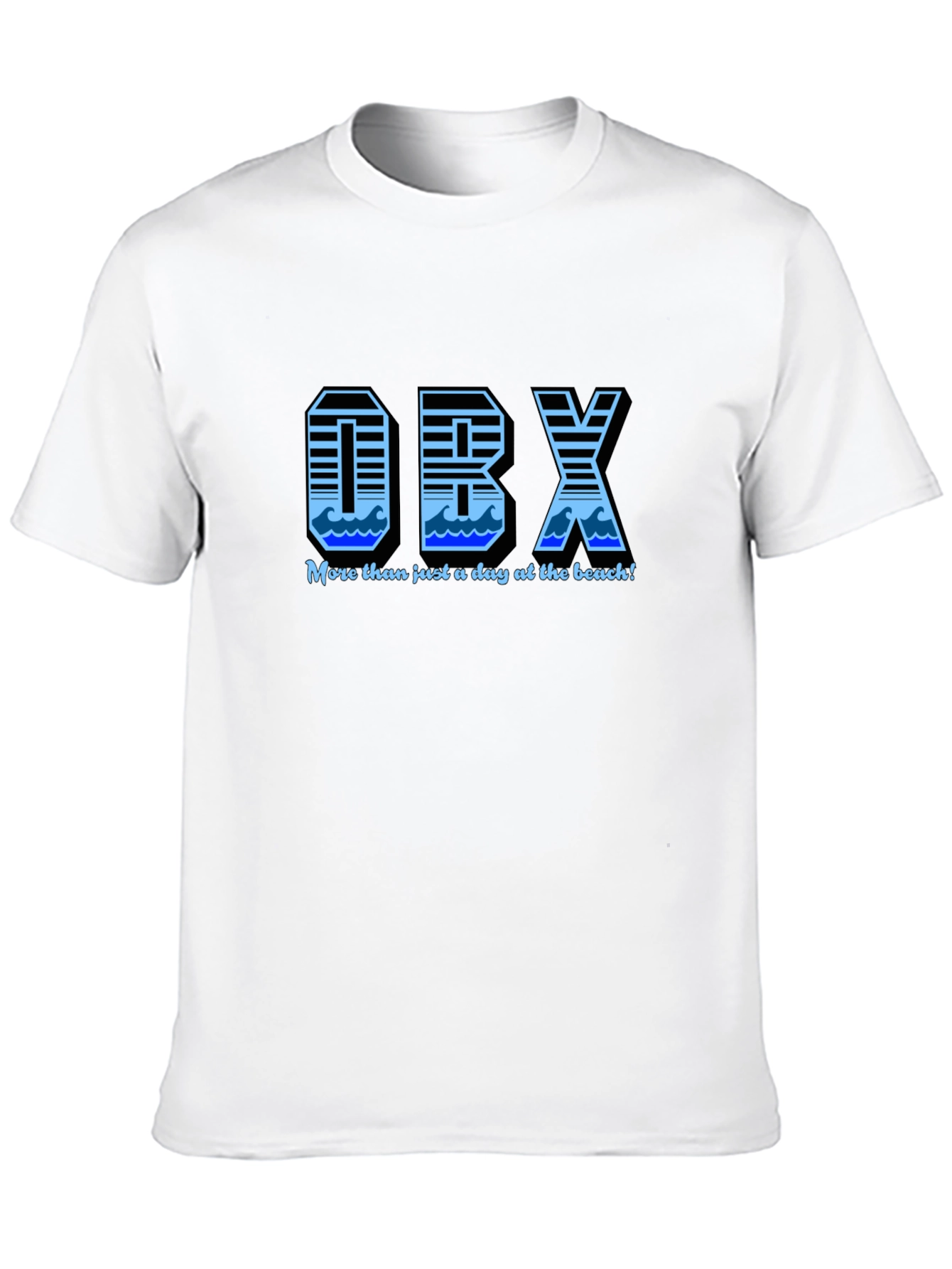 OBX Wave Graphic Tee - Beach Life Vibes!