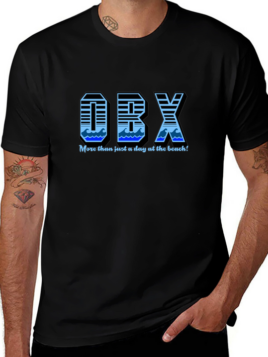 OBX Wave Graphic Tee - Beach Life Vibes!