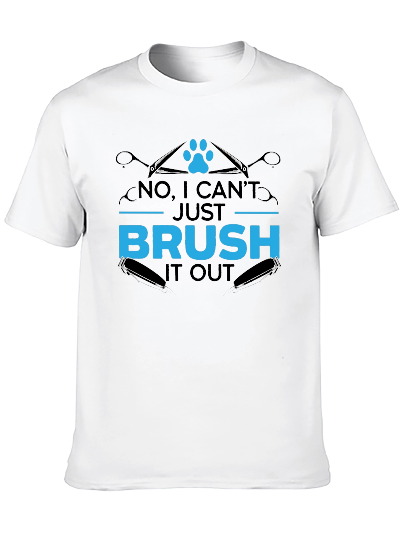 Brush It Out Pet Groomer T-Shirt