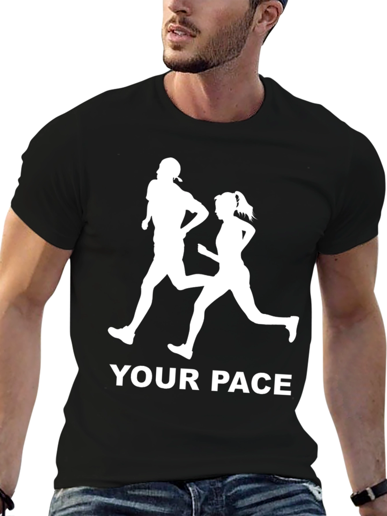 Your Pace Running Graphic Tee