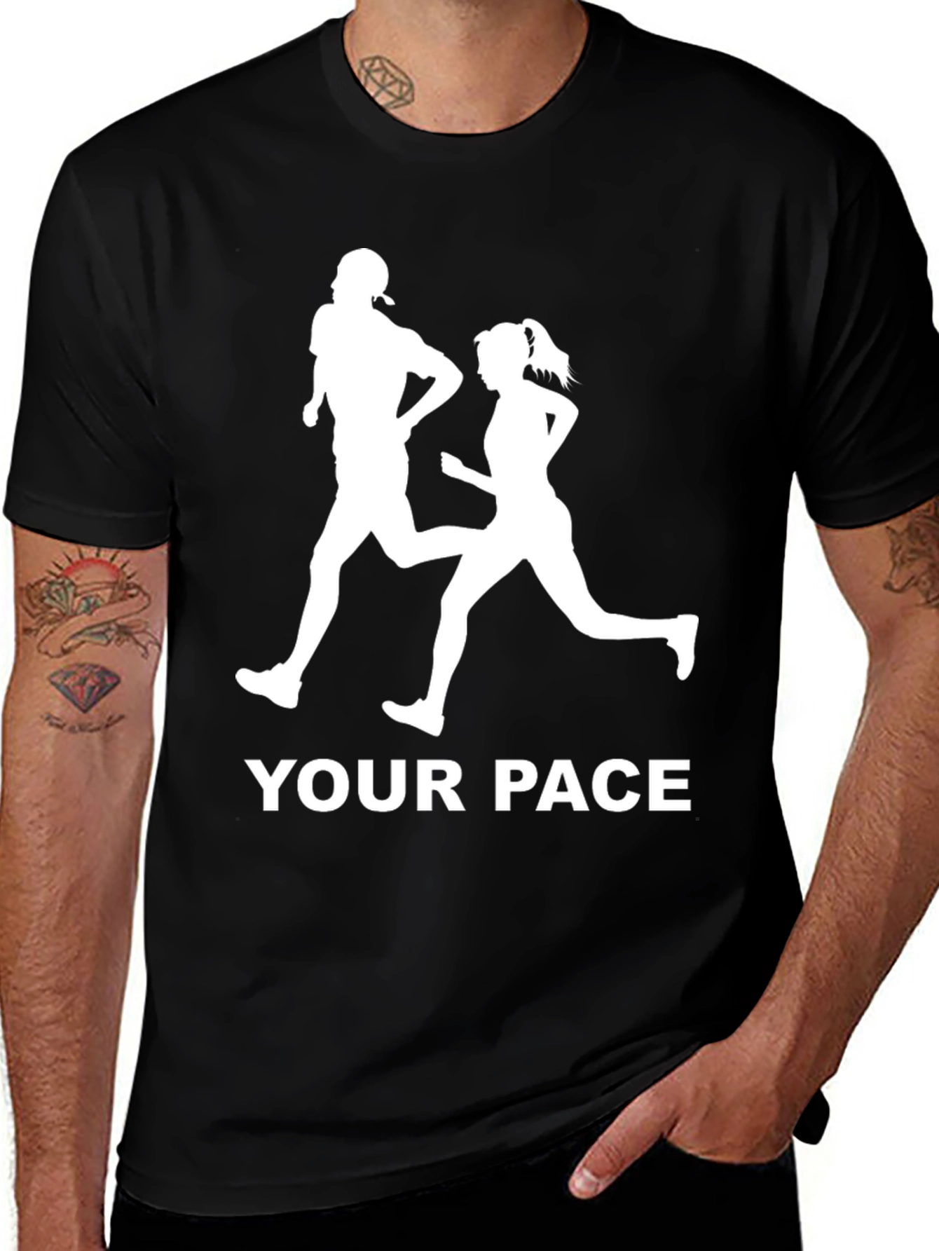 Your Pace Running Graphic Tee