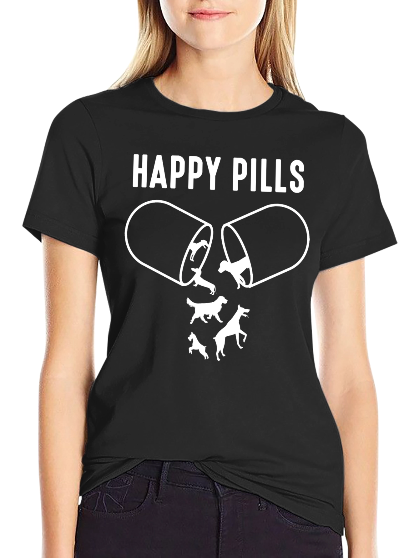 Happy Pills Dog T-Shirt