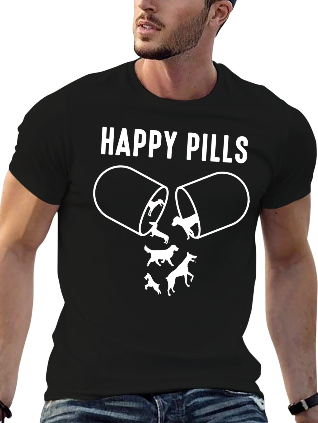 Happy Pills Dog T-Shirt
