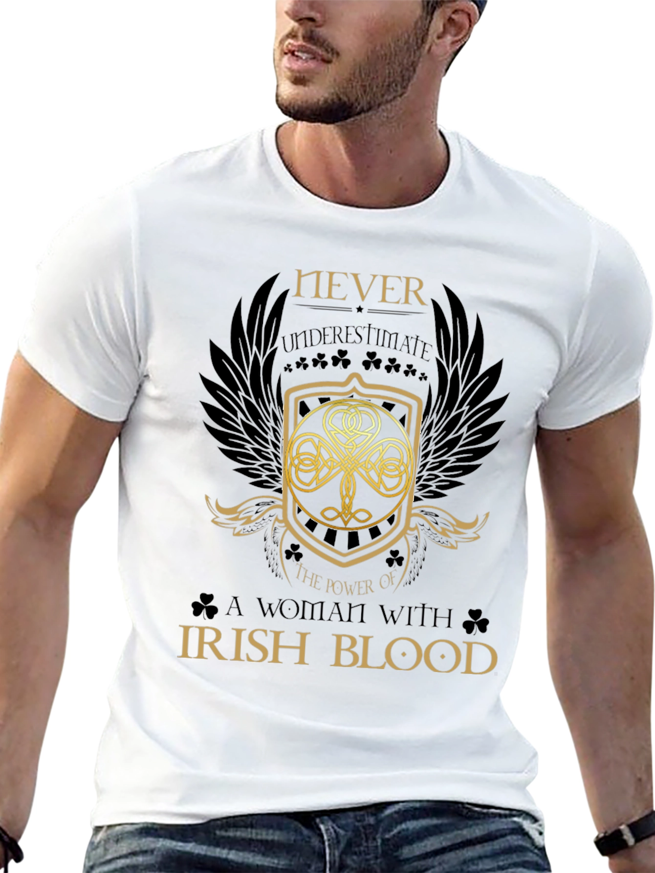 Irish Blood T-Shirt - Never Underestimate