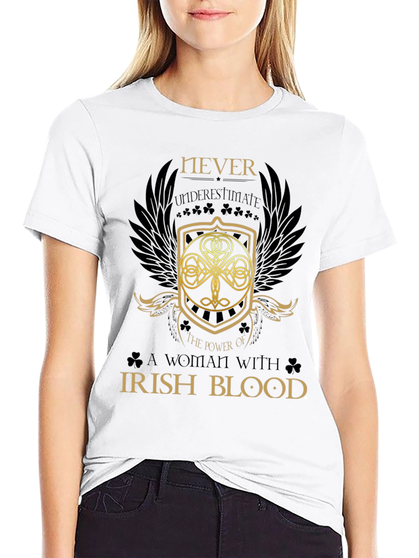 Irish Blood T-Shirt - Never Underestimate