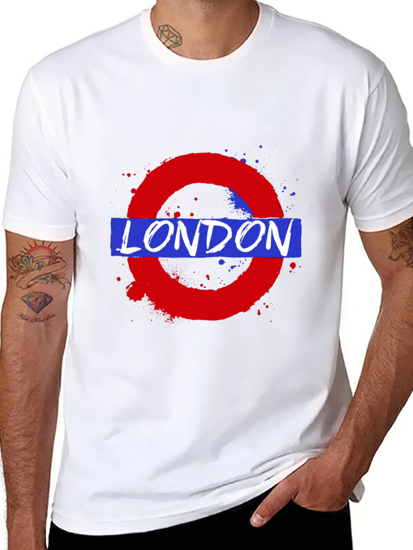 London Underground Style Graphic Tee