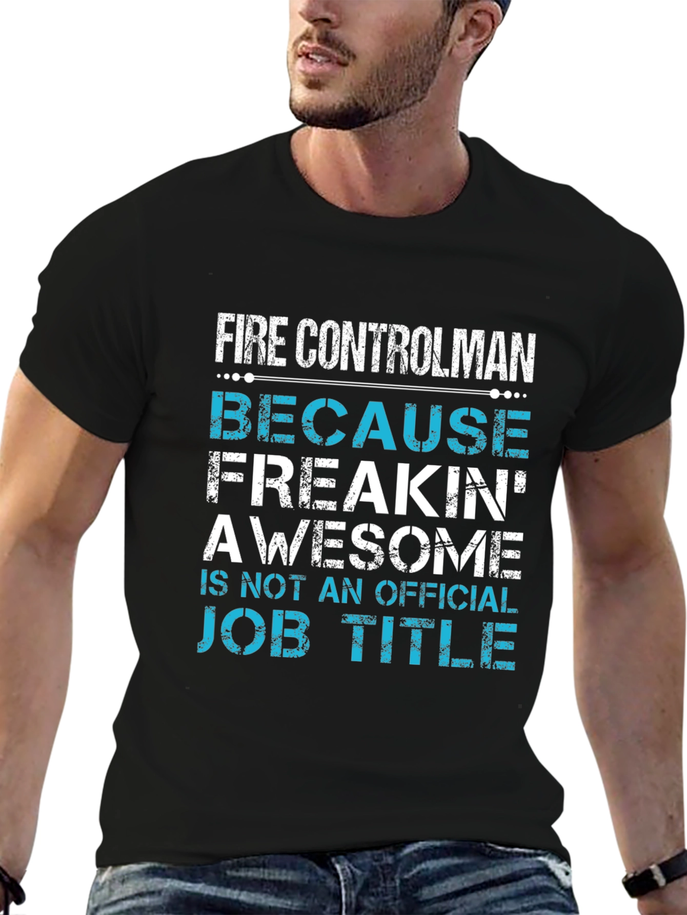 Fire Controlman Awesome Job Title T-Shirt