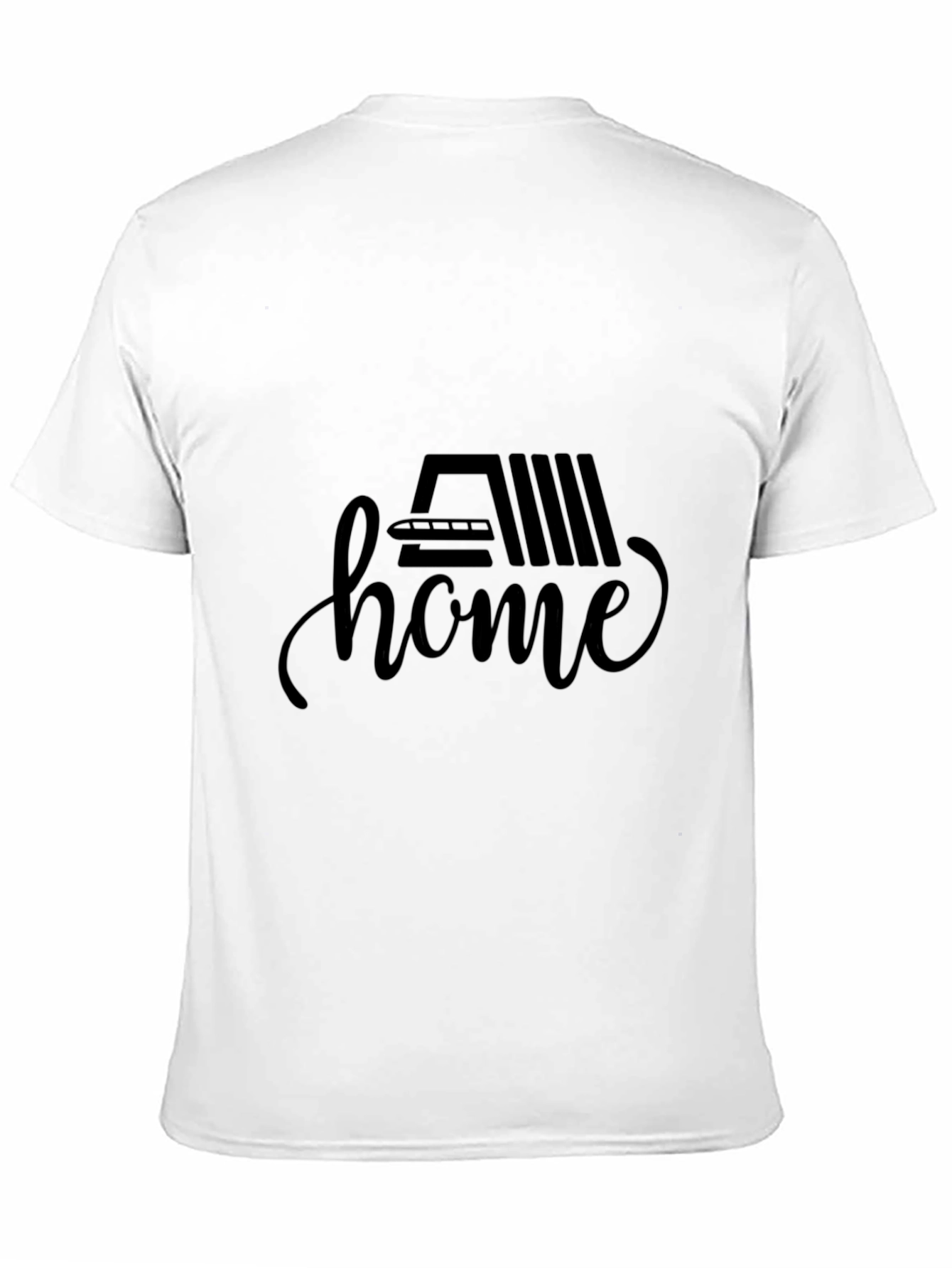 Home Train Black T-Shirt