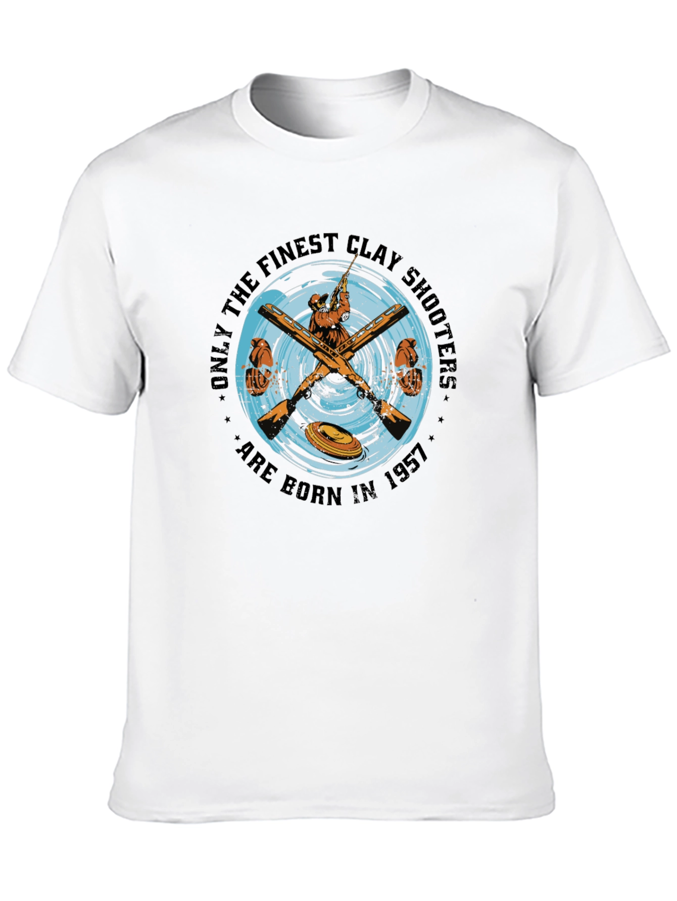 Finest Clay Shooters Born in 1957 T-Shirt