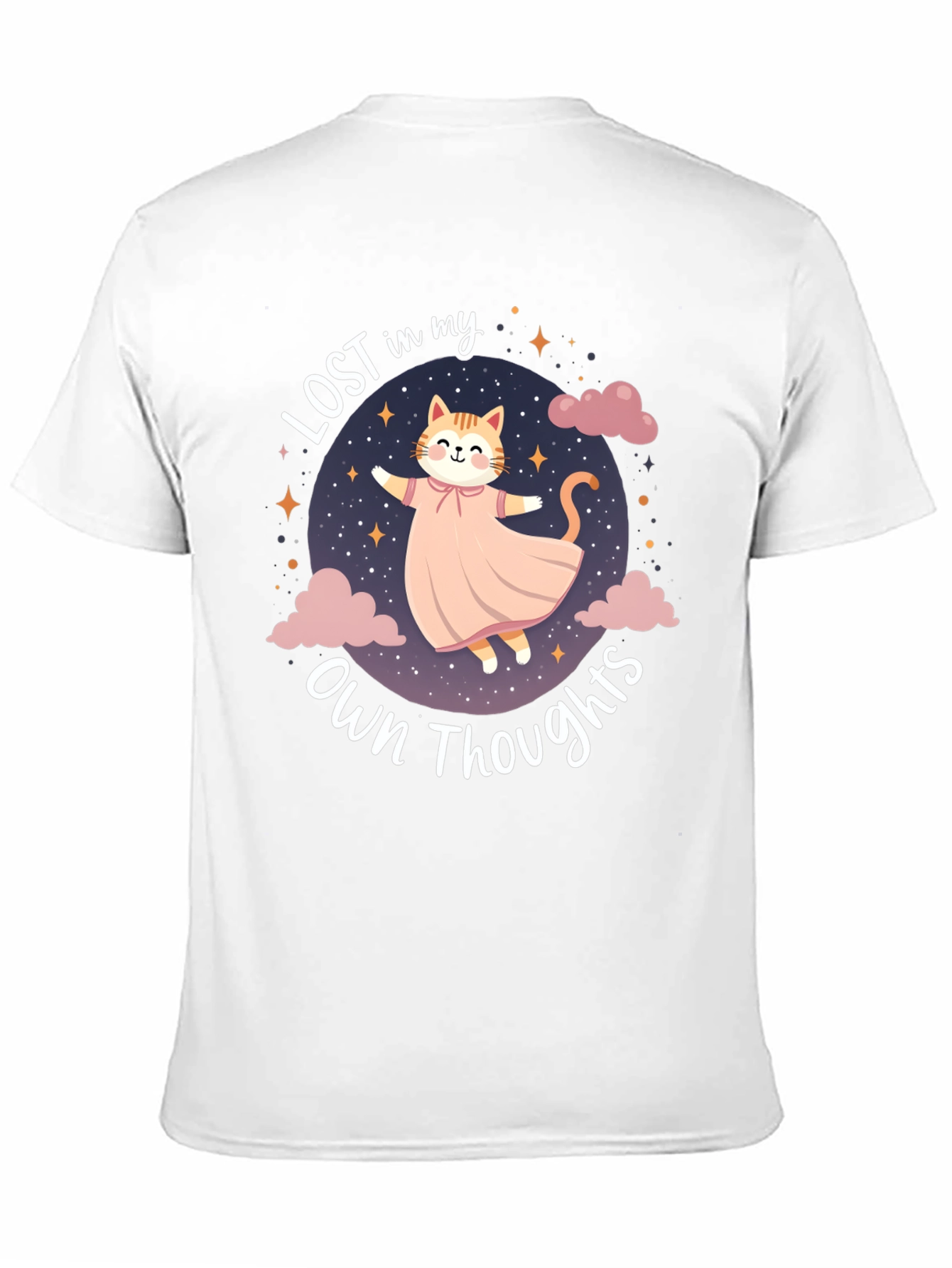 Lost in My Own Thoughts Cat T-Shirt