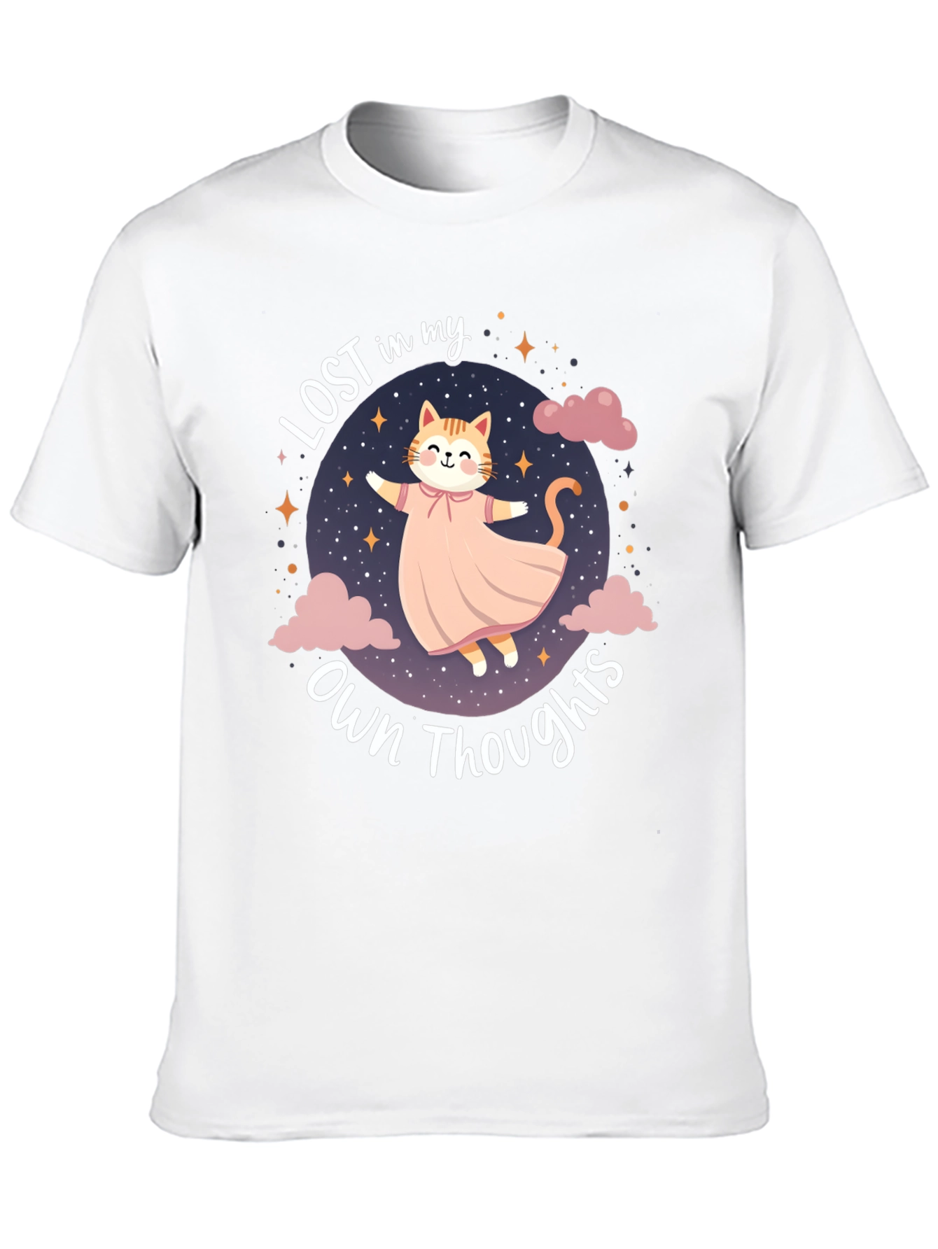 Lost in My Own Thoughts Cat T-Shirt