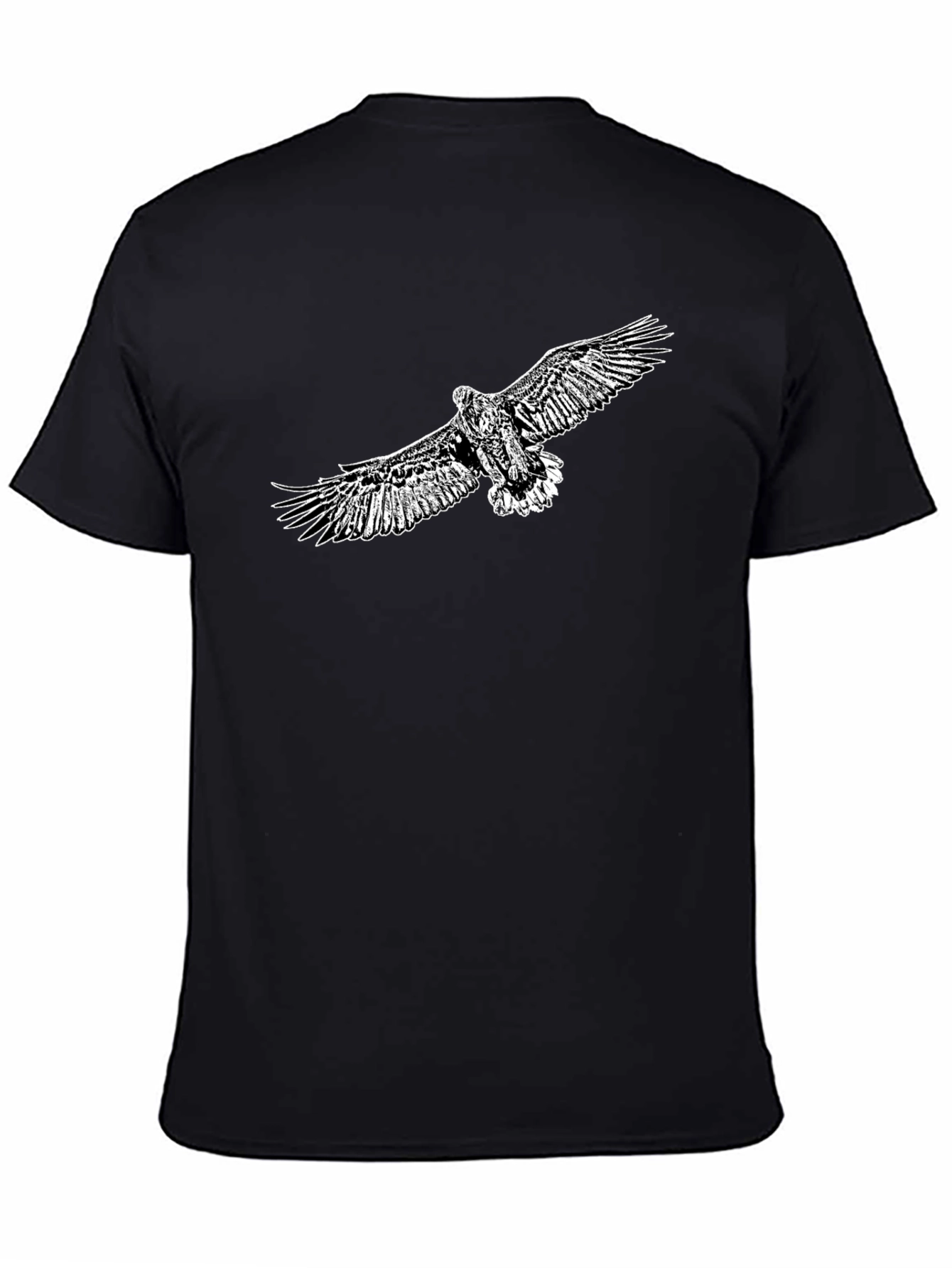 Black Eagle Graphic Tee - Bold Style