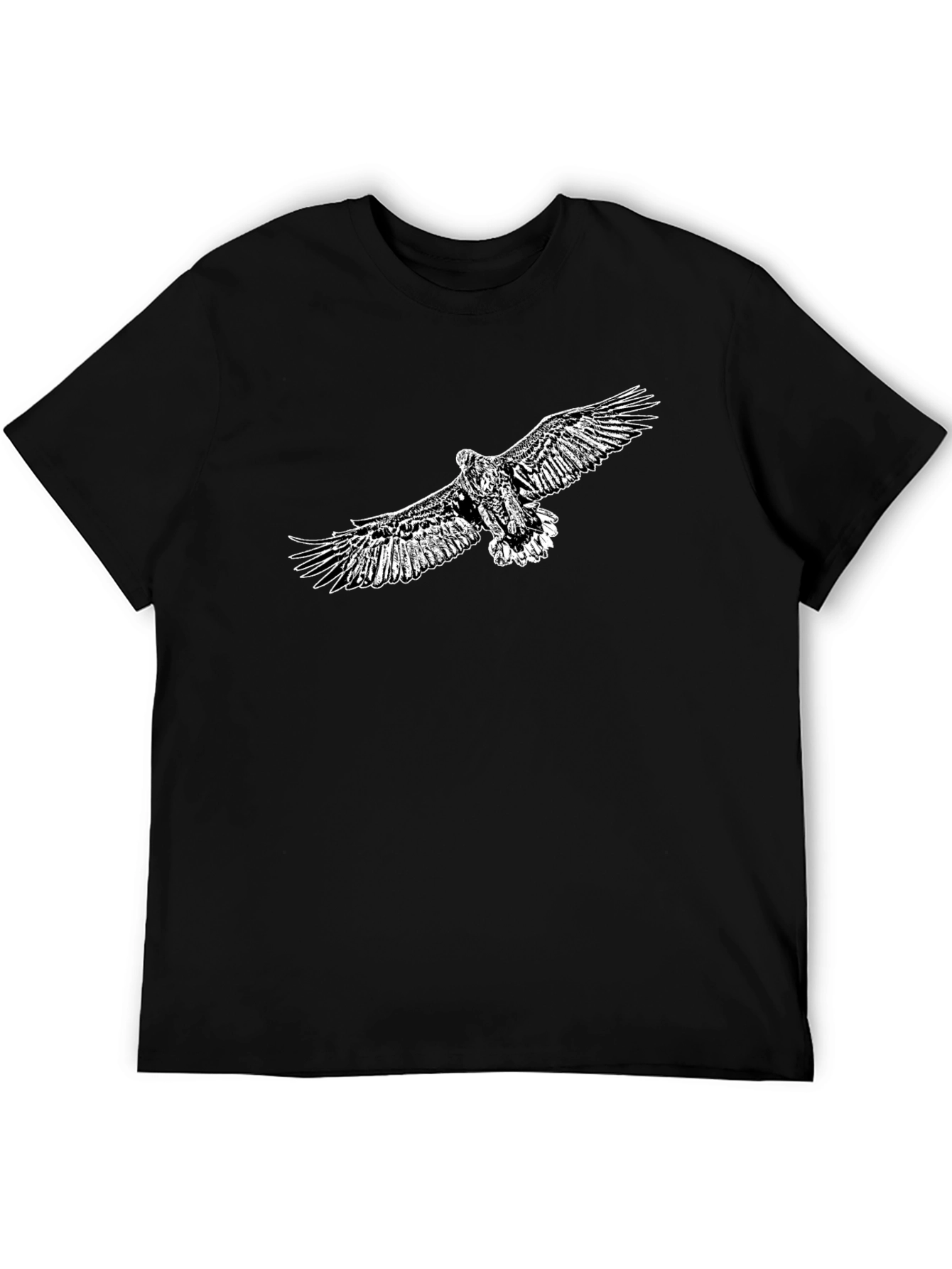Black Eagle Graphic Tee - Bold Style