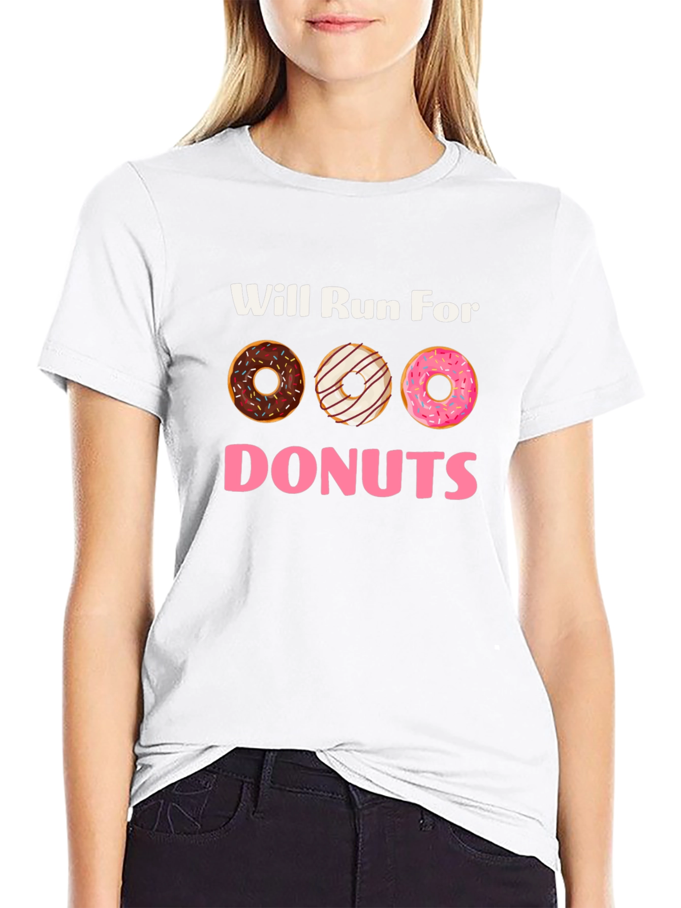 Will Run for Donuts T-Shirt
