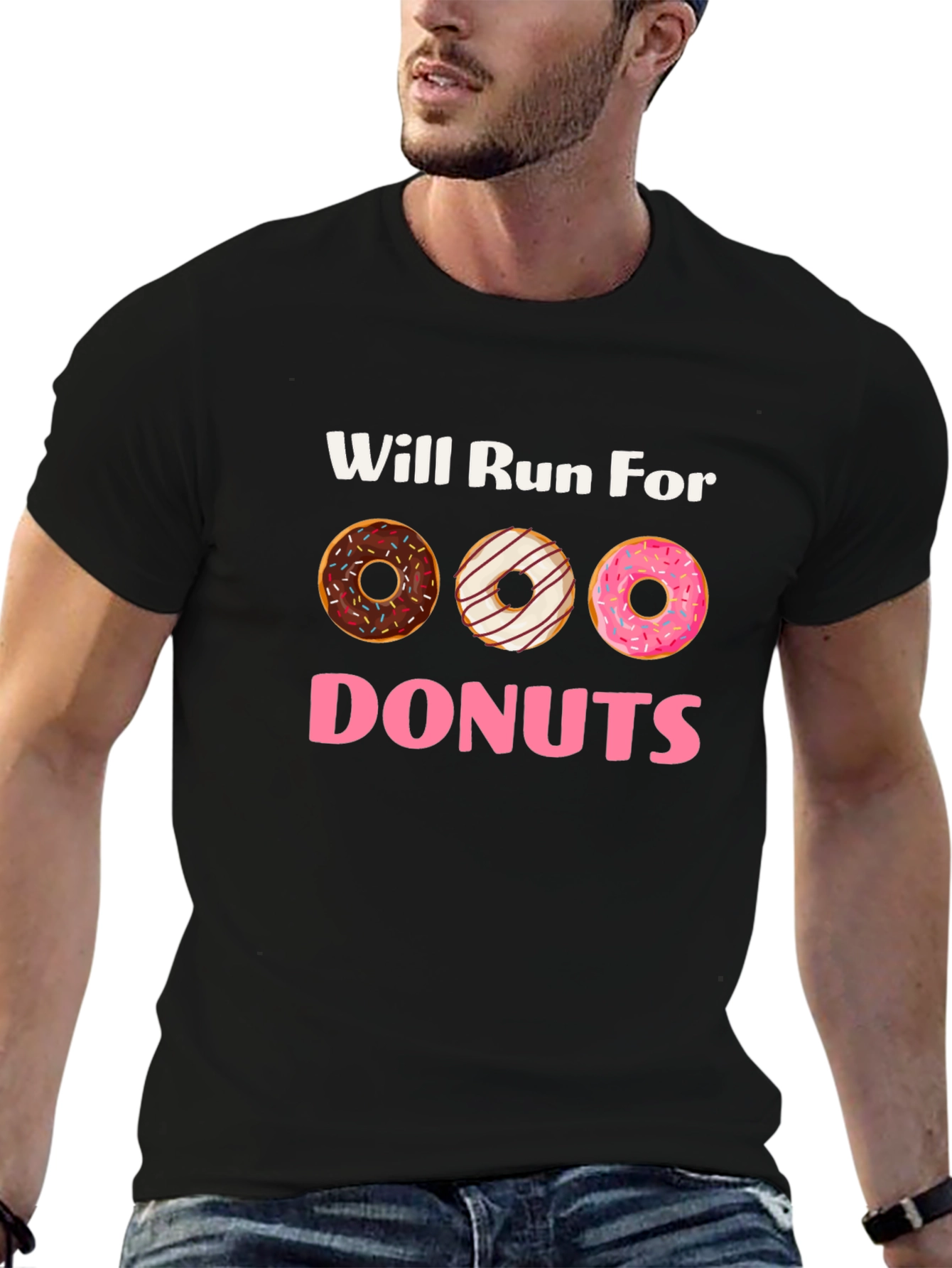 Will Run for Donuts T-Shirt