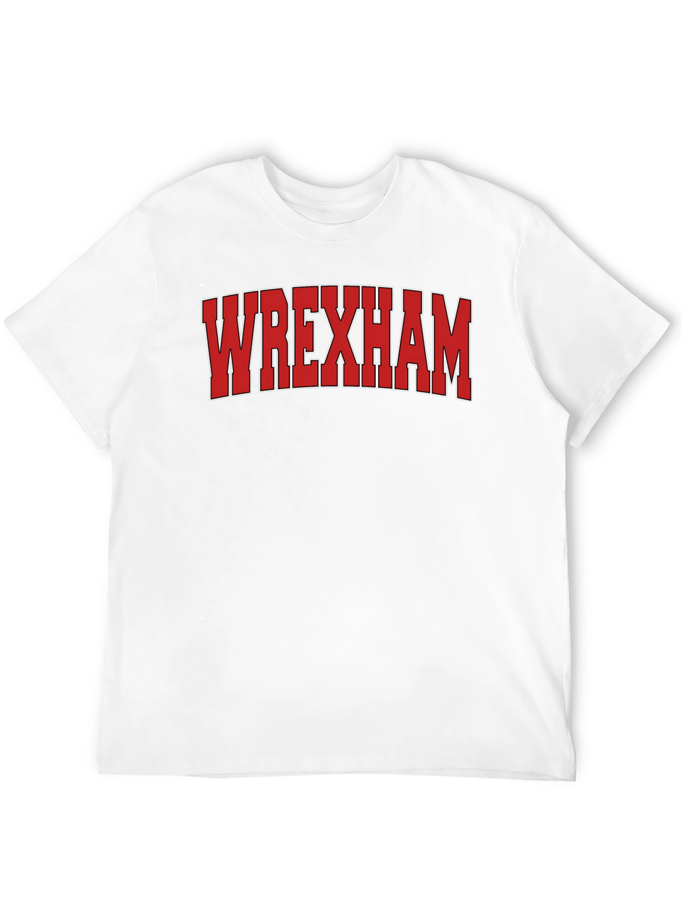 Wrexham Graphic T-Shirt - Bold Red Print