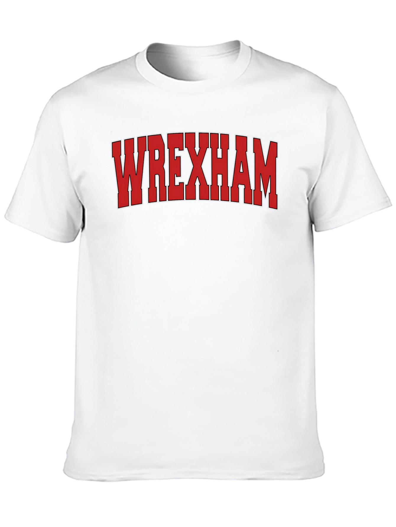 Wrexham Graphic T-Shirt - Bold Red Print