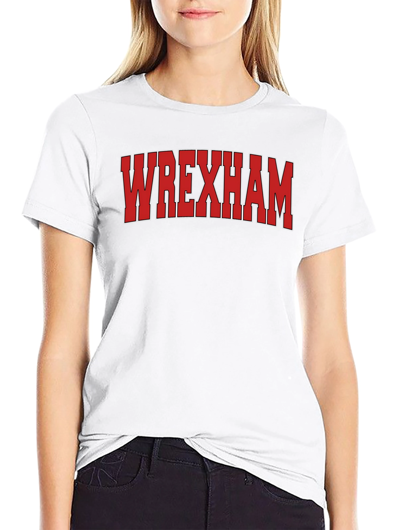 Wrexham Graphic T-Shirt - Bold Red Print