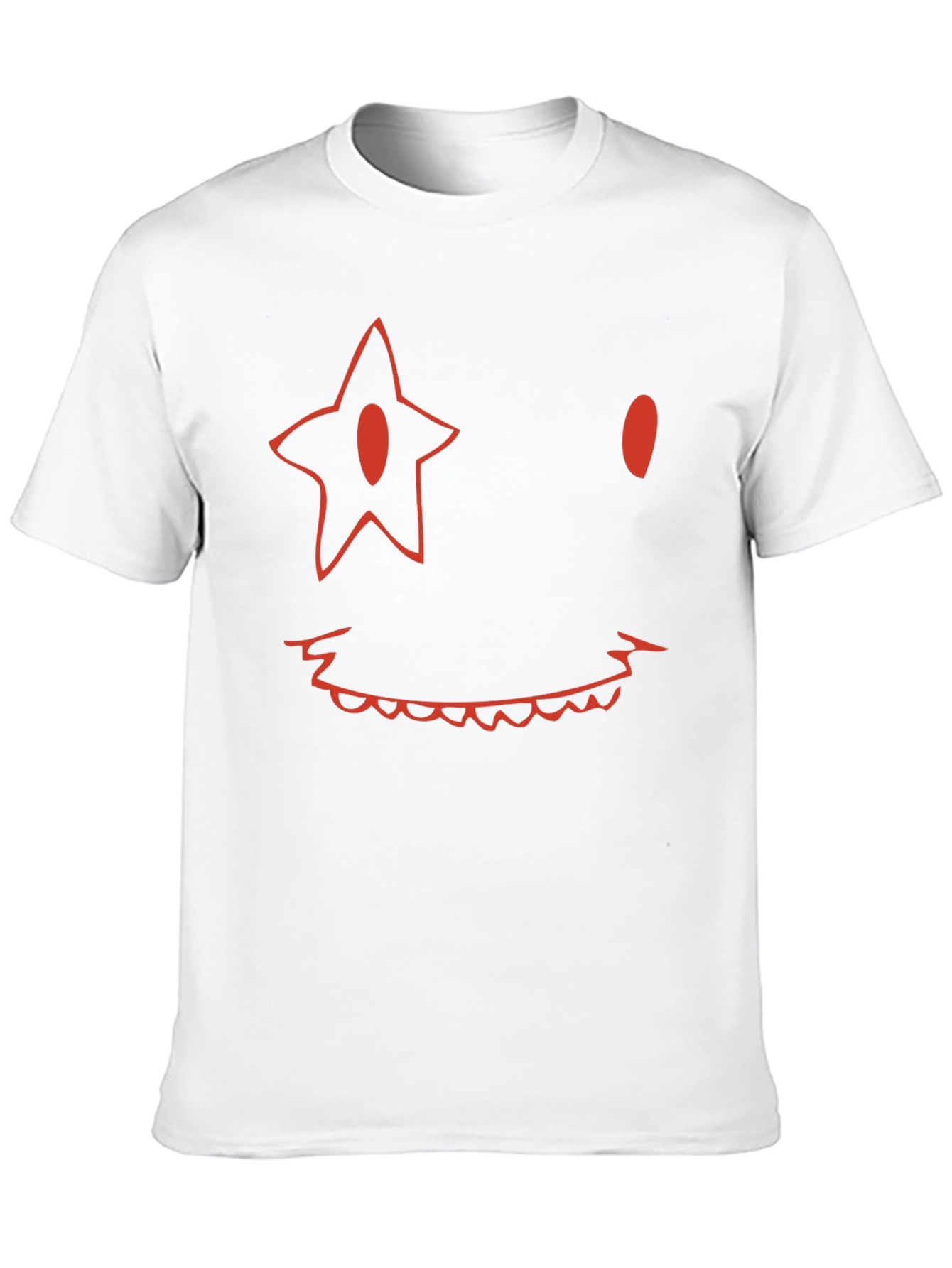 Star Eyed Smile Black Tee