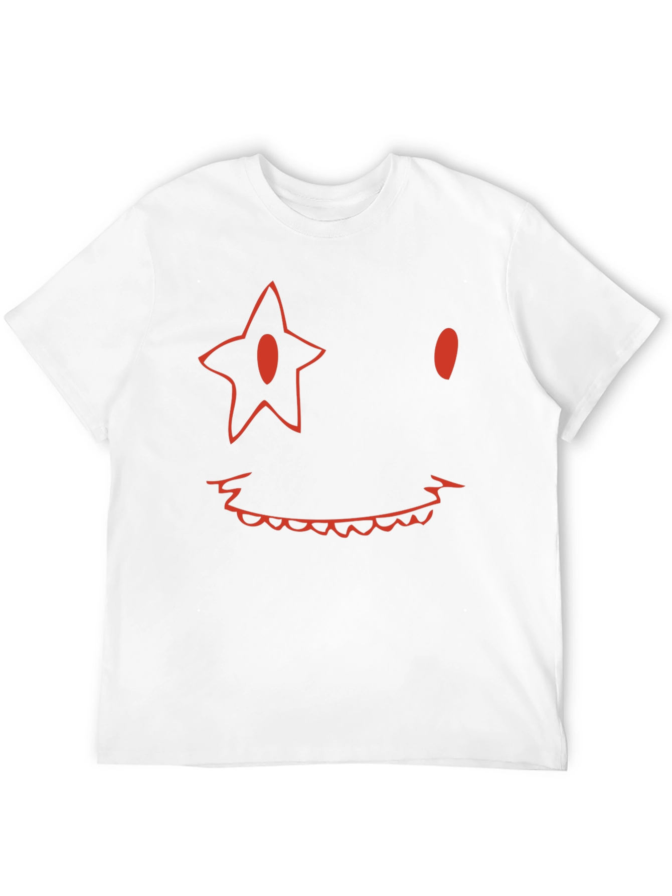 Star Eyed Smile Black Tee