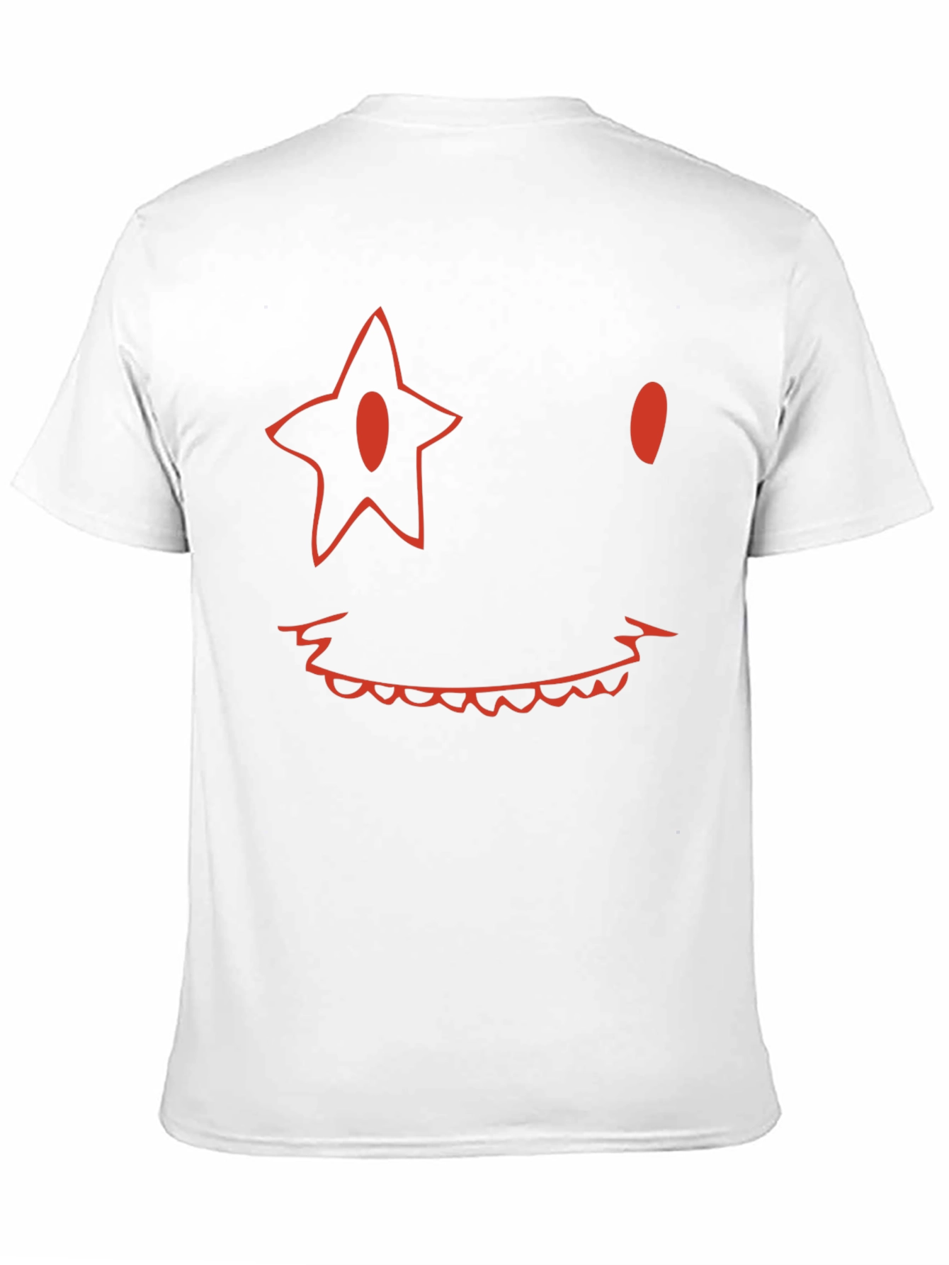 Star Eyed Smile Black Tee