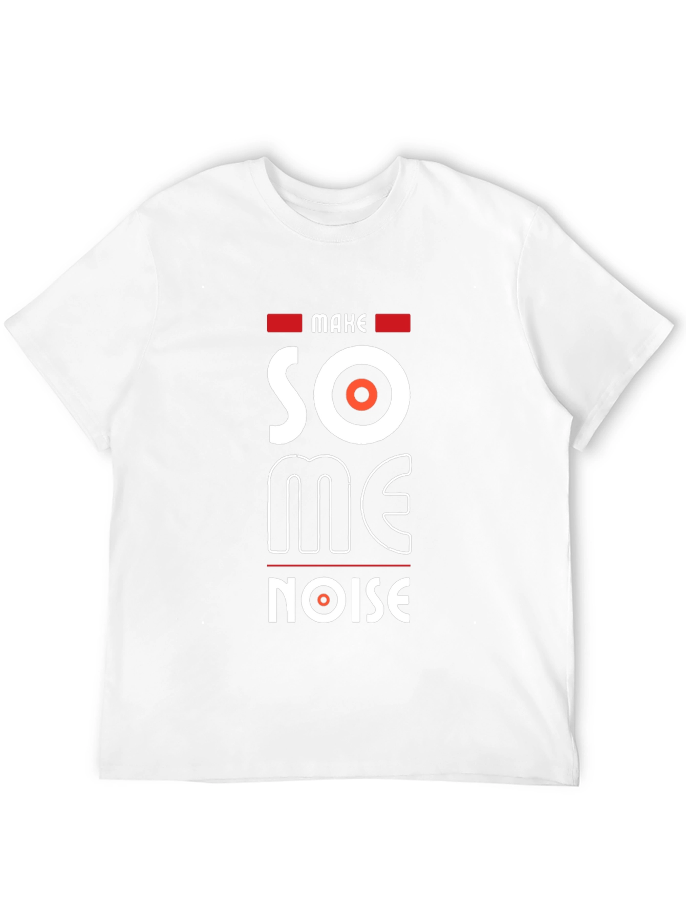 Make Some Noise Black Graphic Tee
