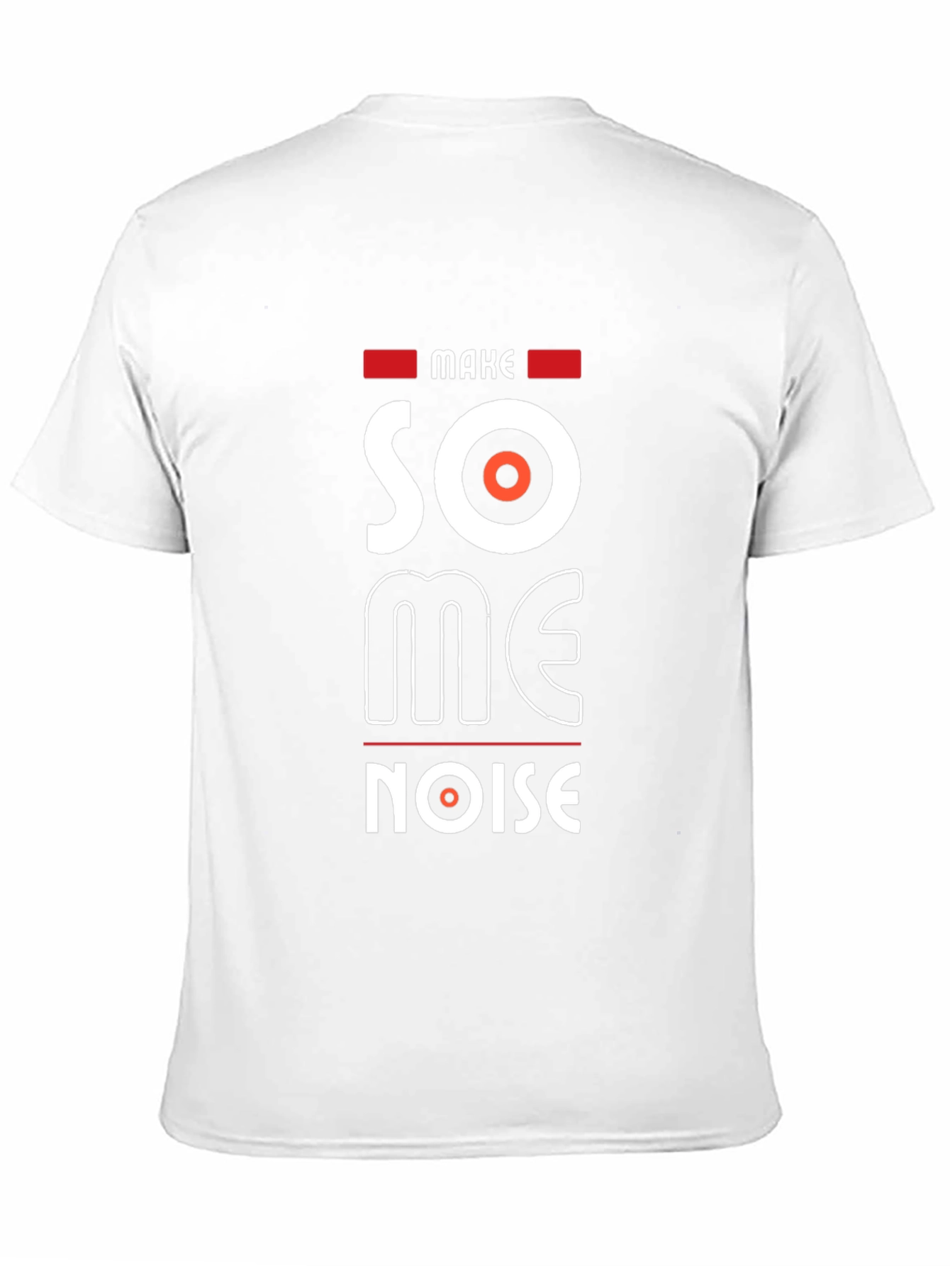 Make Some Noise Black Graphic Tee