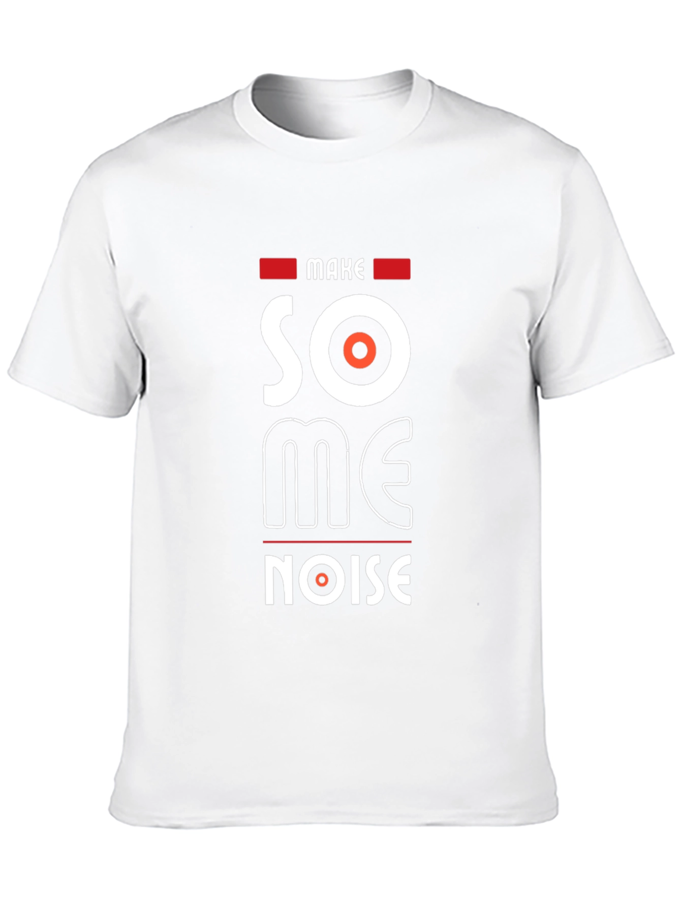 Make Some Noise Black Graphic Tee