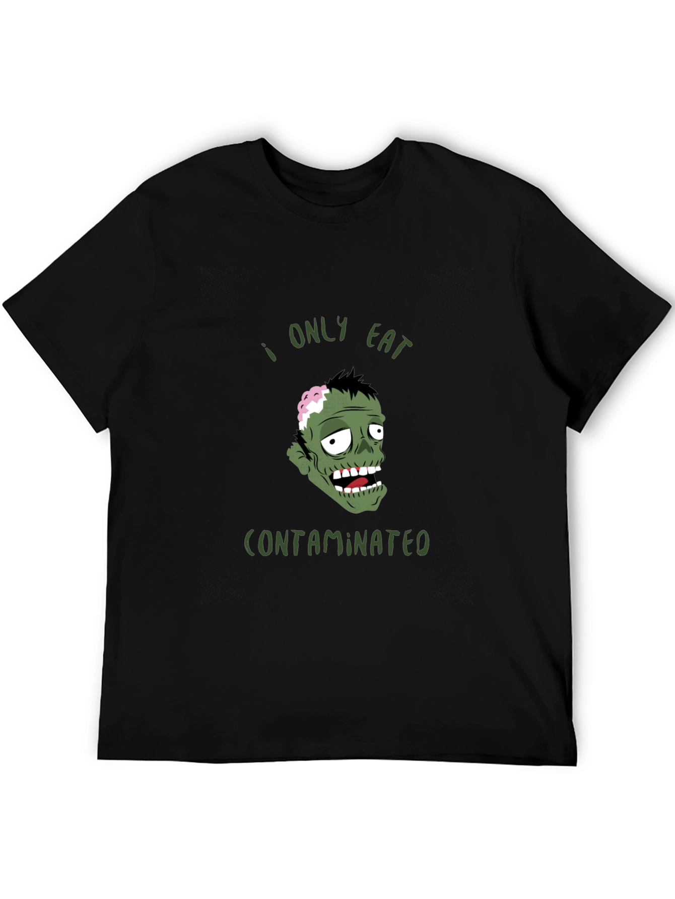 Zombie Contaminated Funny T-Shirt