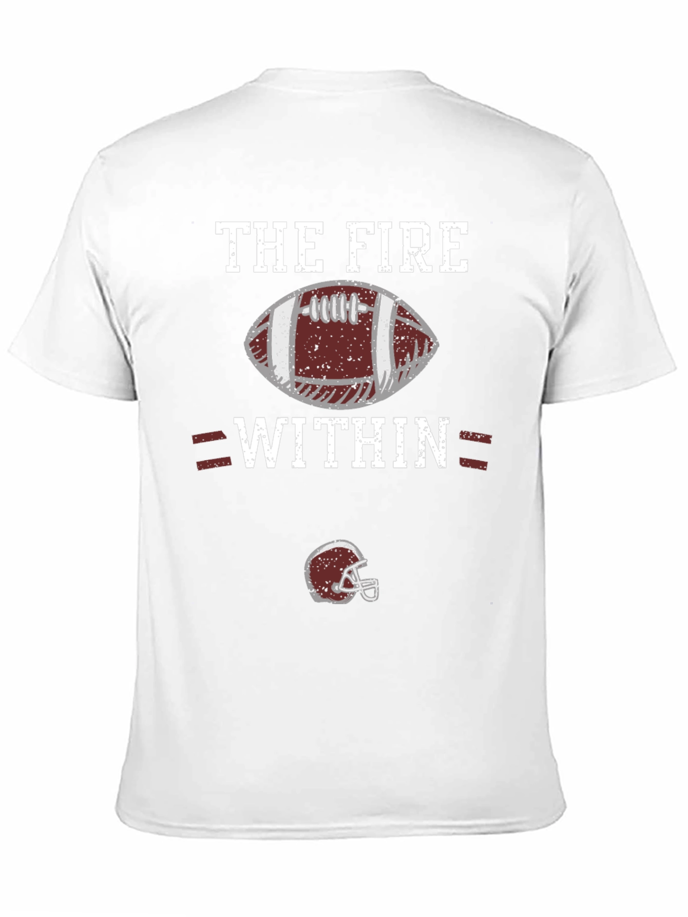 The Fire Within Football Graphic Tee