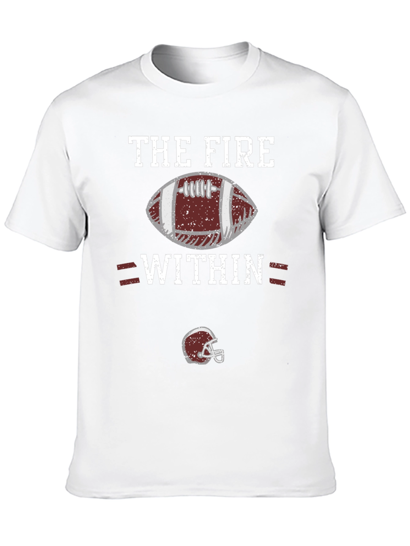 The Fire Within Football Graphic Tee
