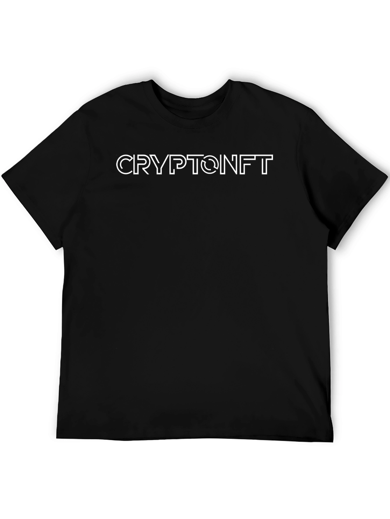 Crypto NFT T-Shirt - Black Short Sleeve Tee