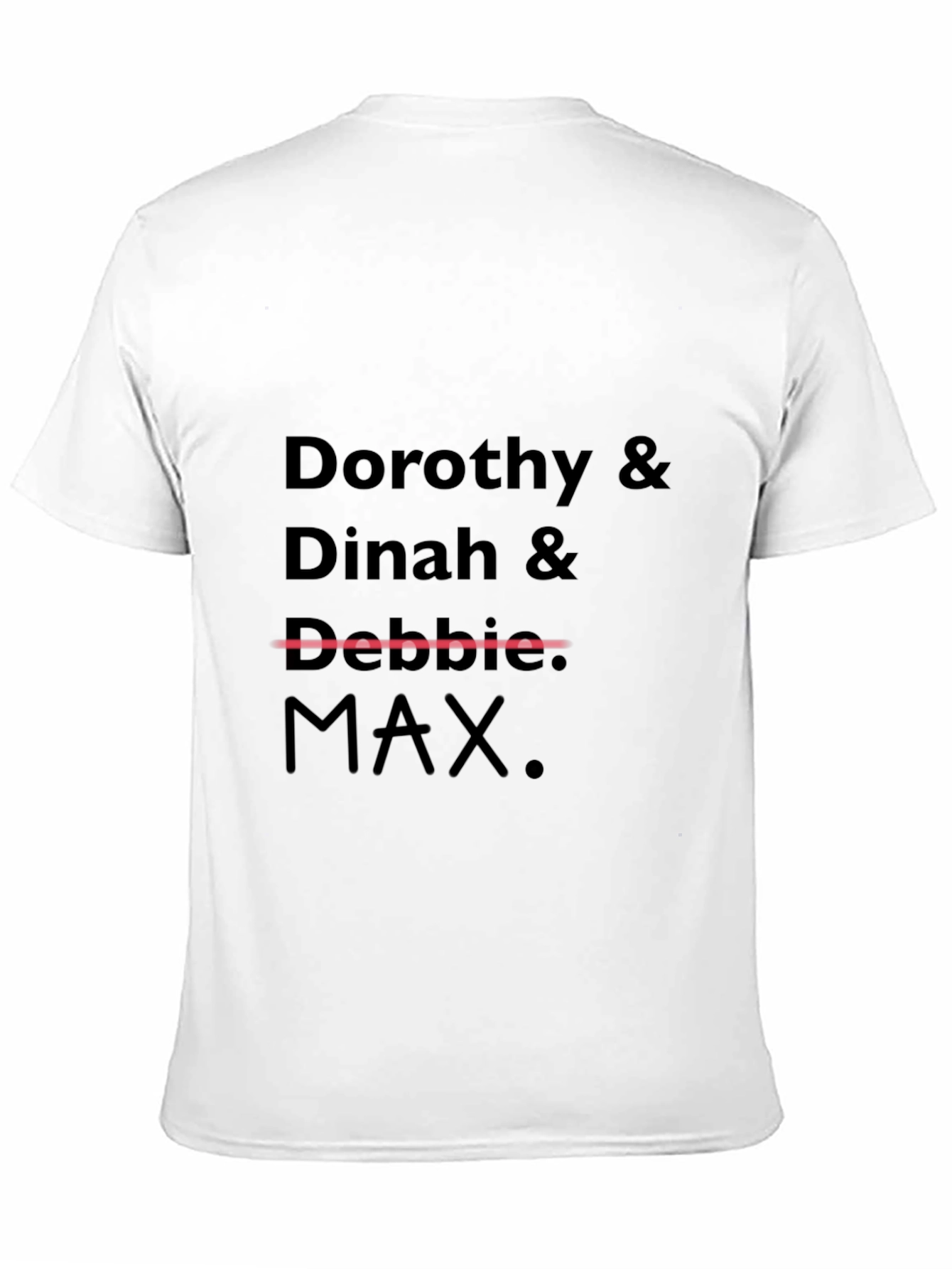 Dorothy Dinah & Max Black T-Shirt