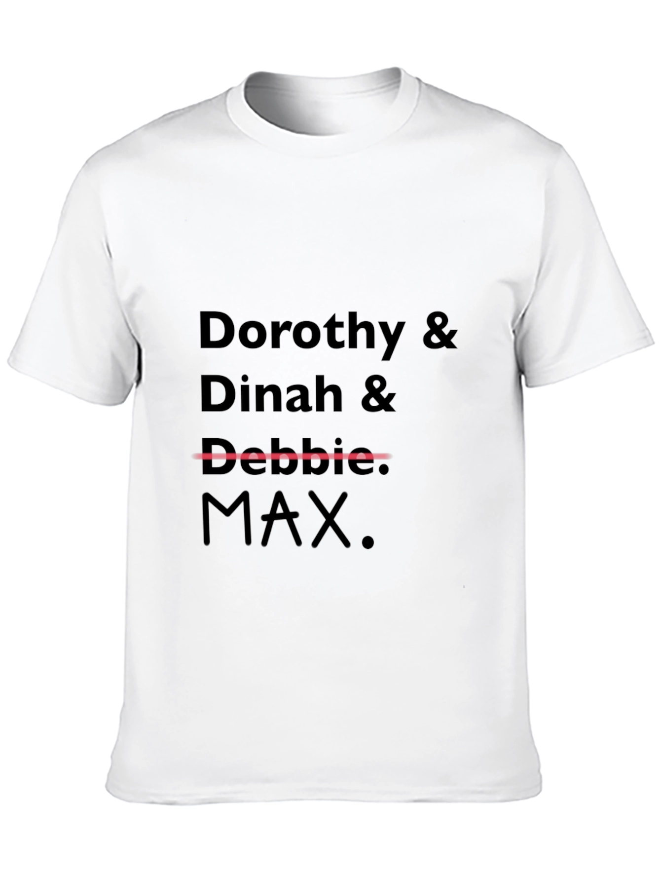 Dorothy Dinah & Max Black T-Shirt
