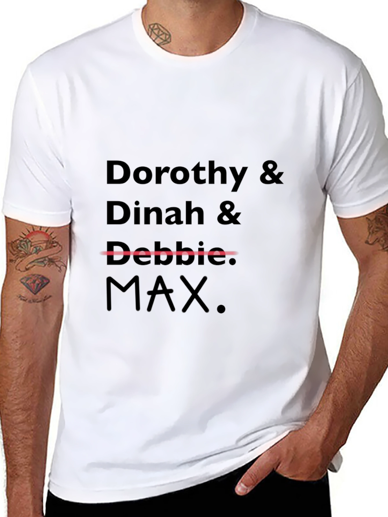 Dorothy Dinah & Max Black T-Shirt